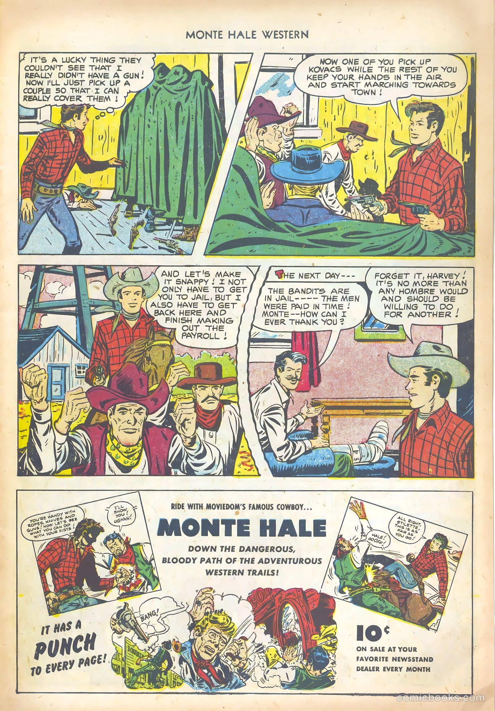 Monte Hale Western #80 — page 9 of 36