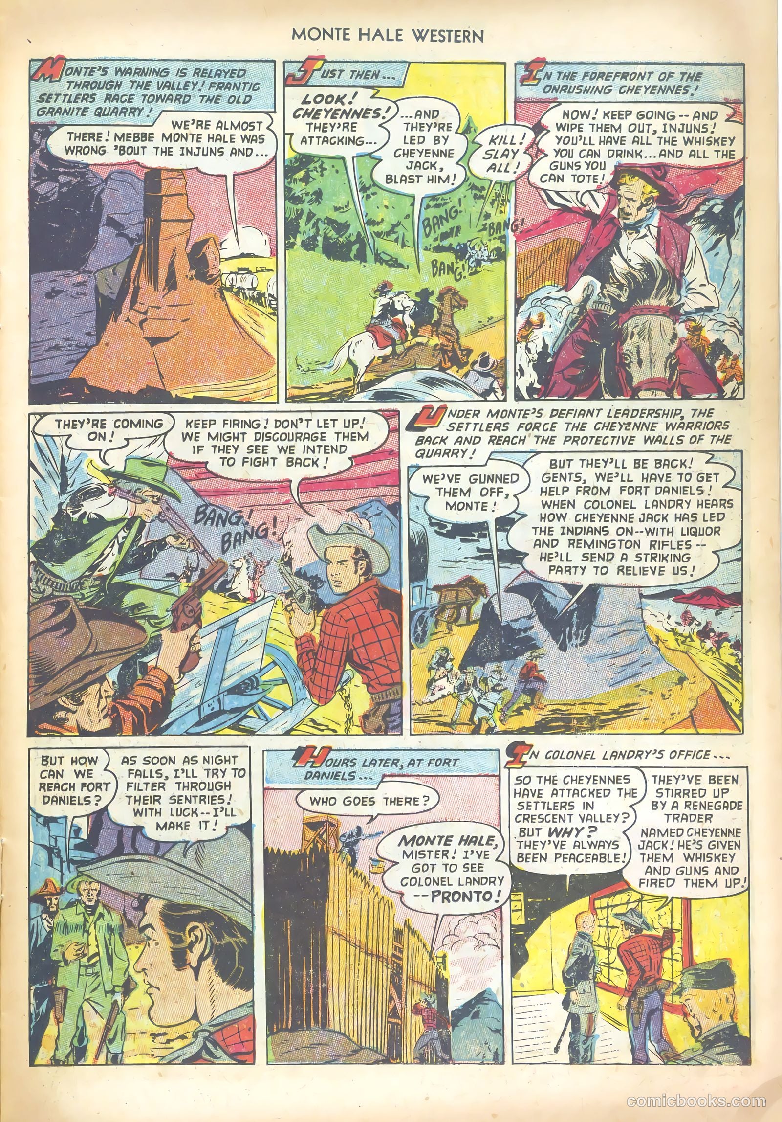 Monte Hale Western #80 — page 11 of 36