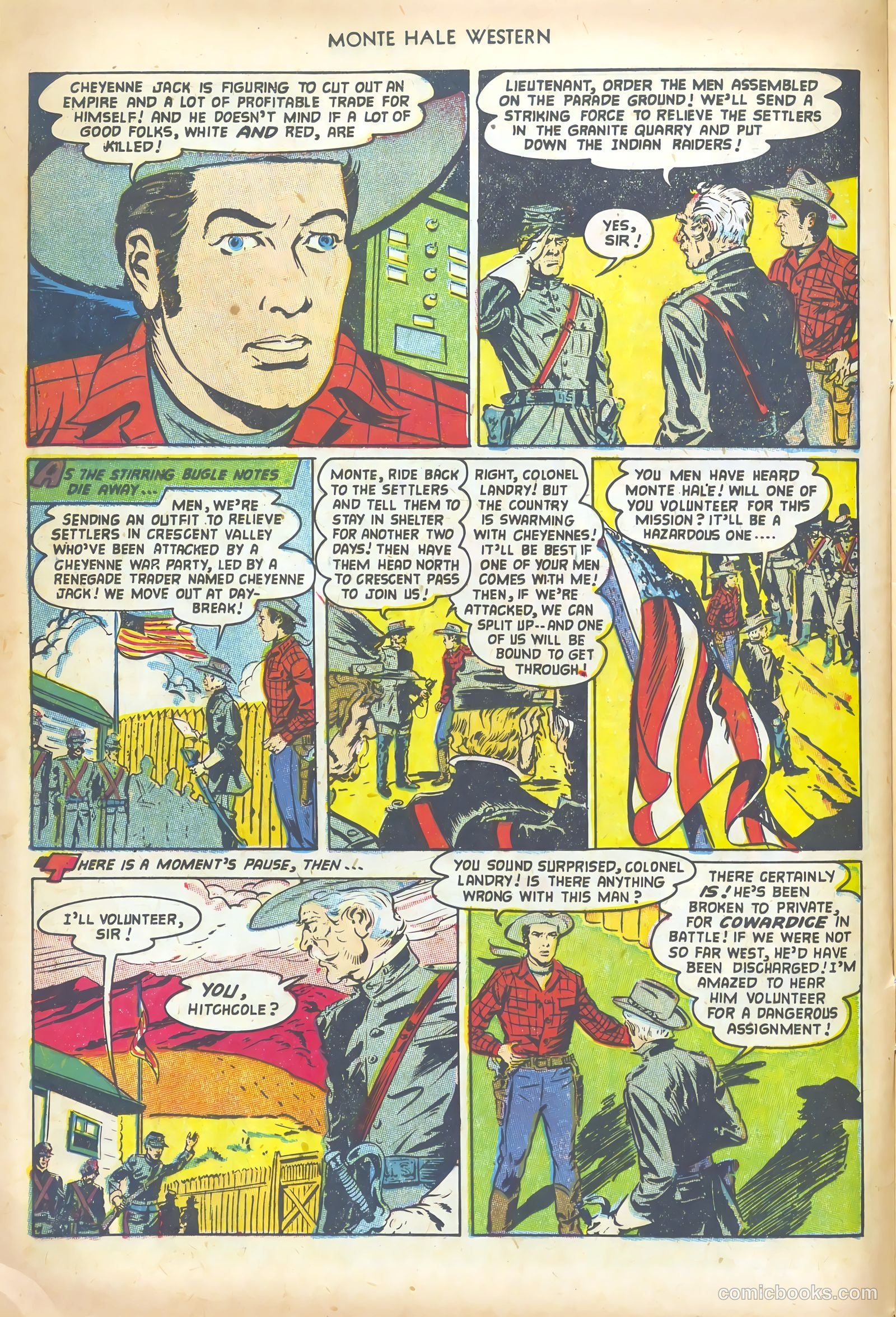 Monte Hale Western #80 — page 12 of 36