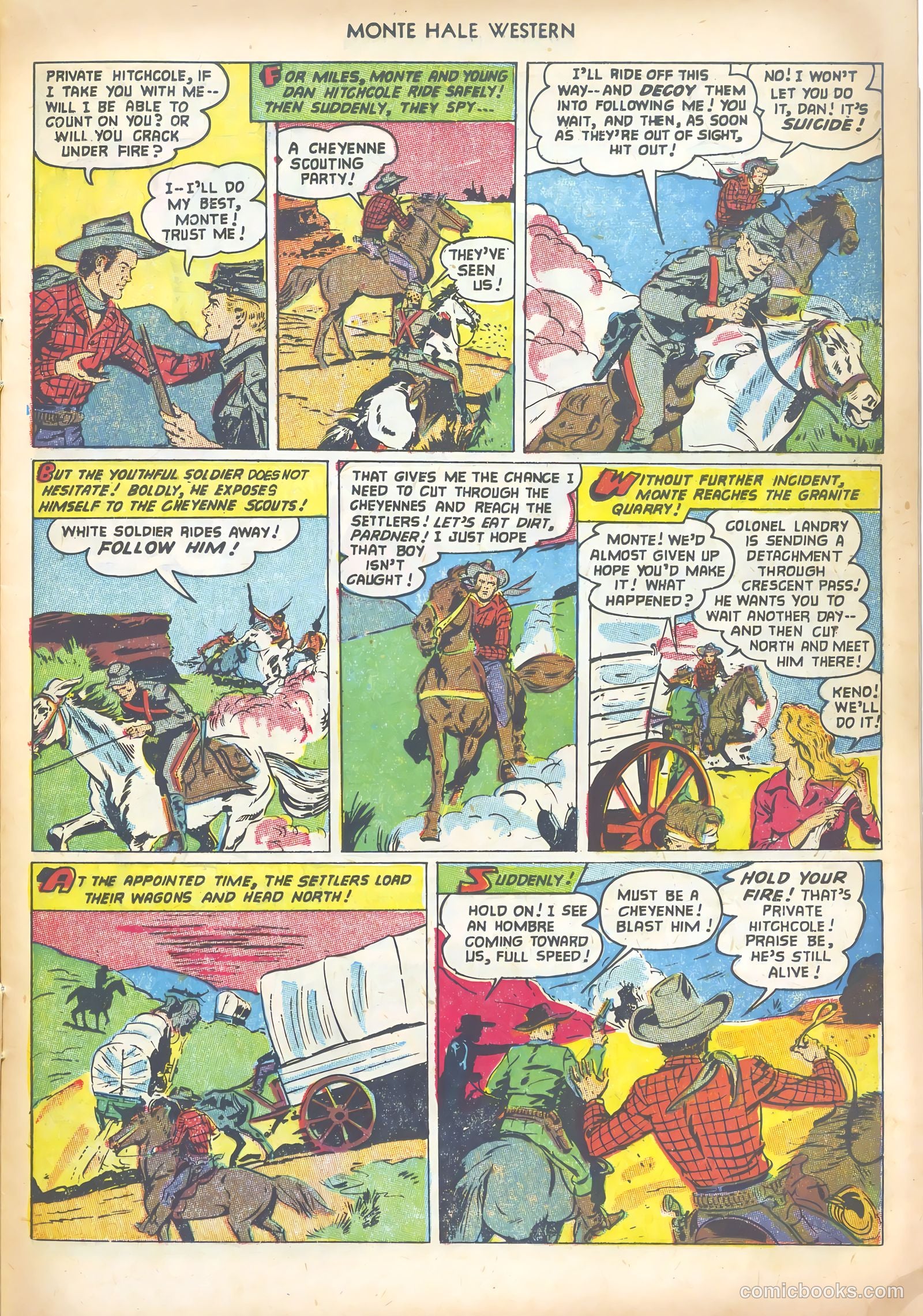 Monte Hale Western #80 — page 13 of 36