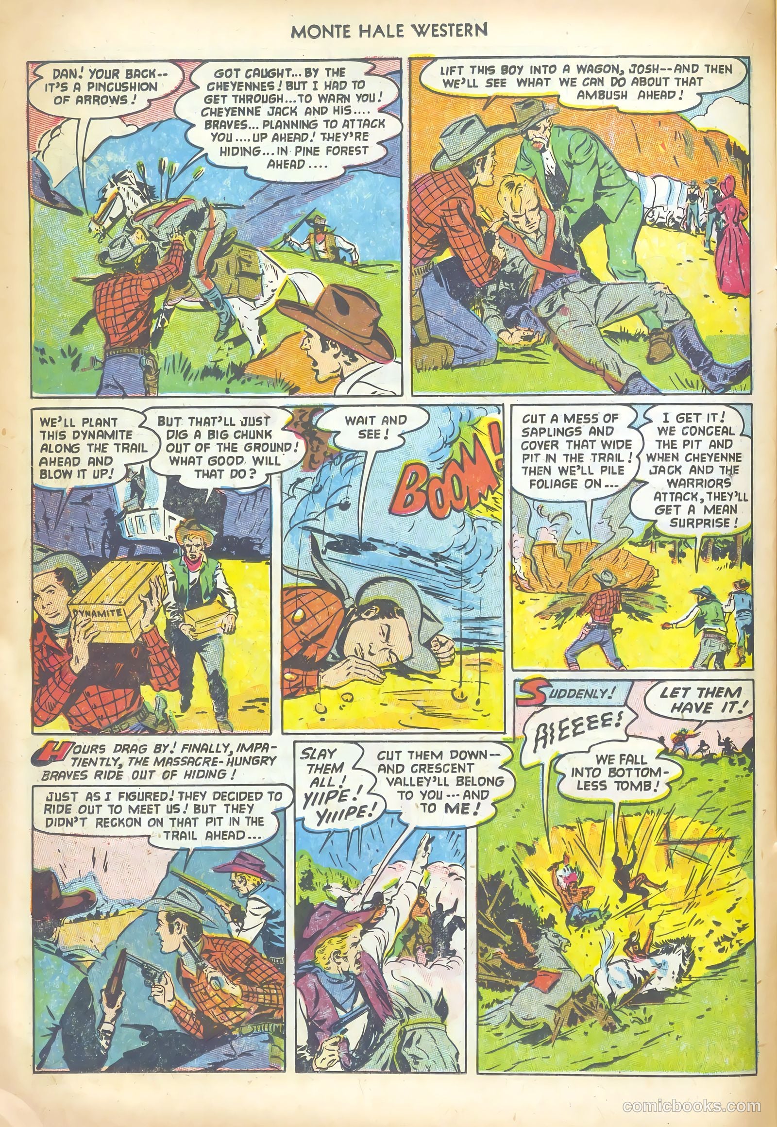 Monte Hale Western #80 — page 14 of 36