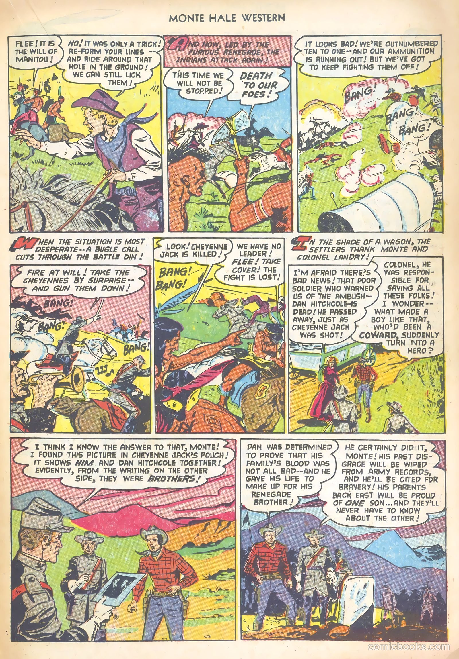 Monte Hale Western #80 — page 15 of 36