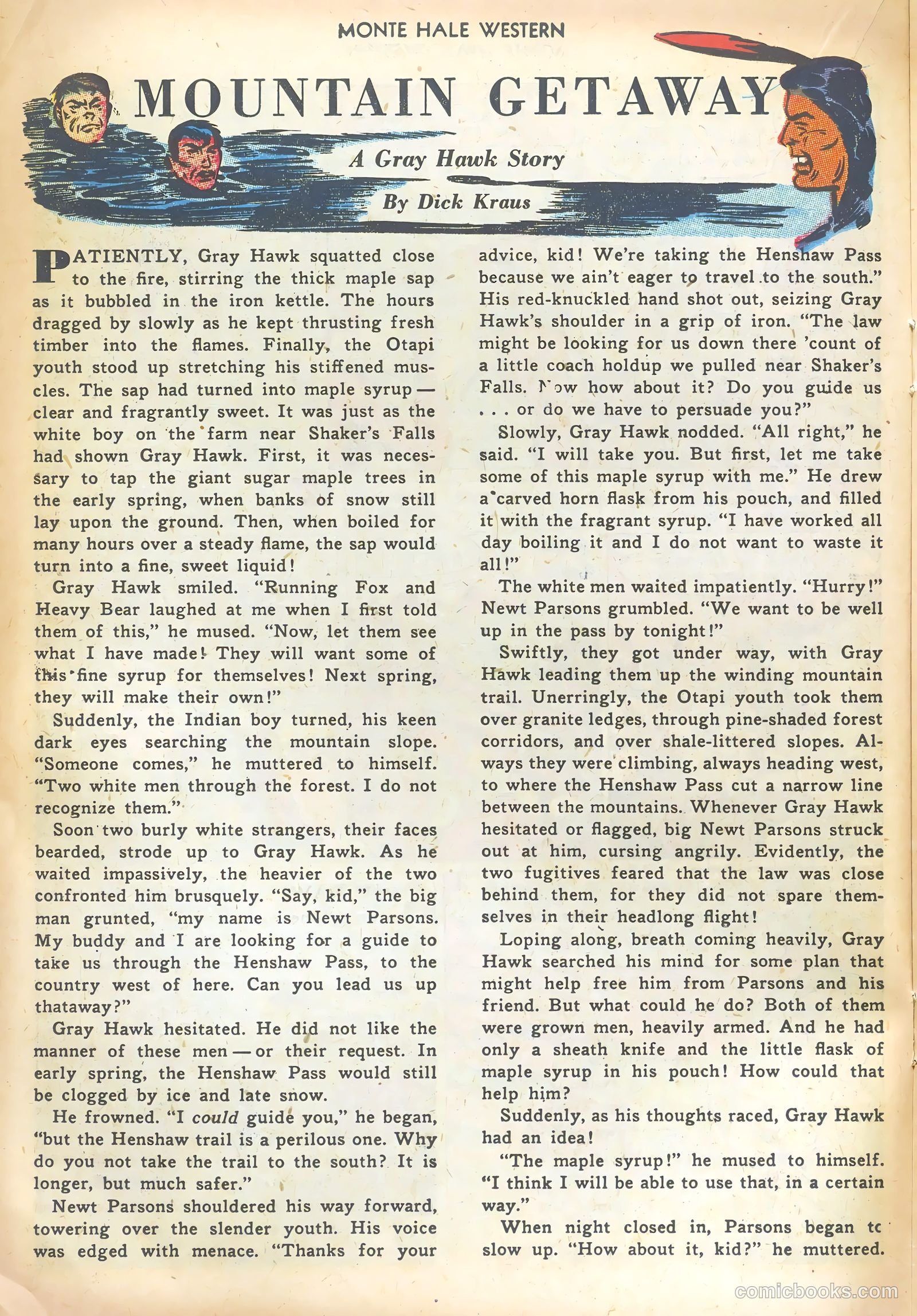 Monte Hale Western #80 — page 16 of 36