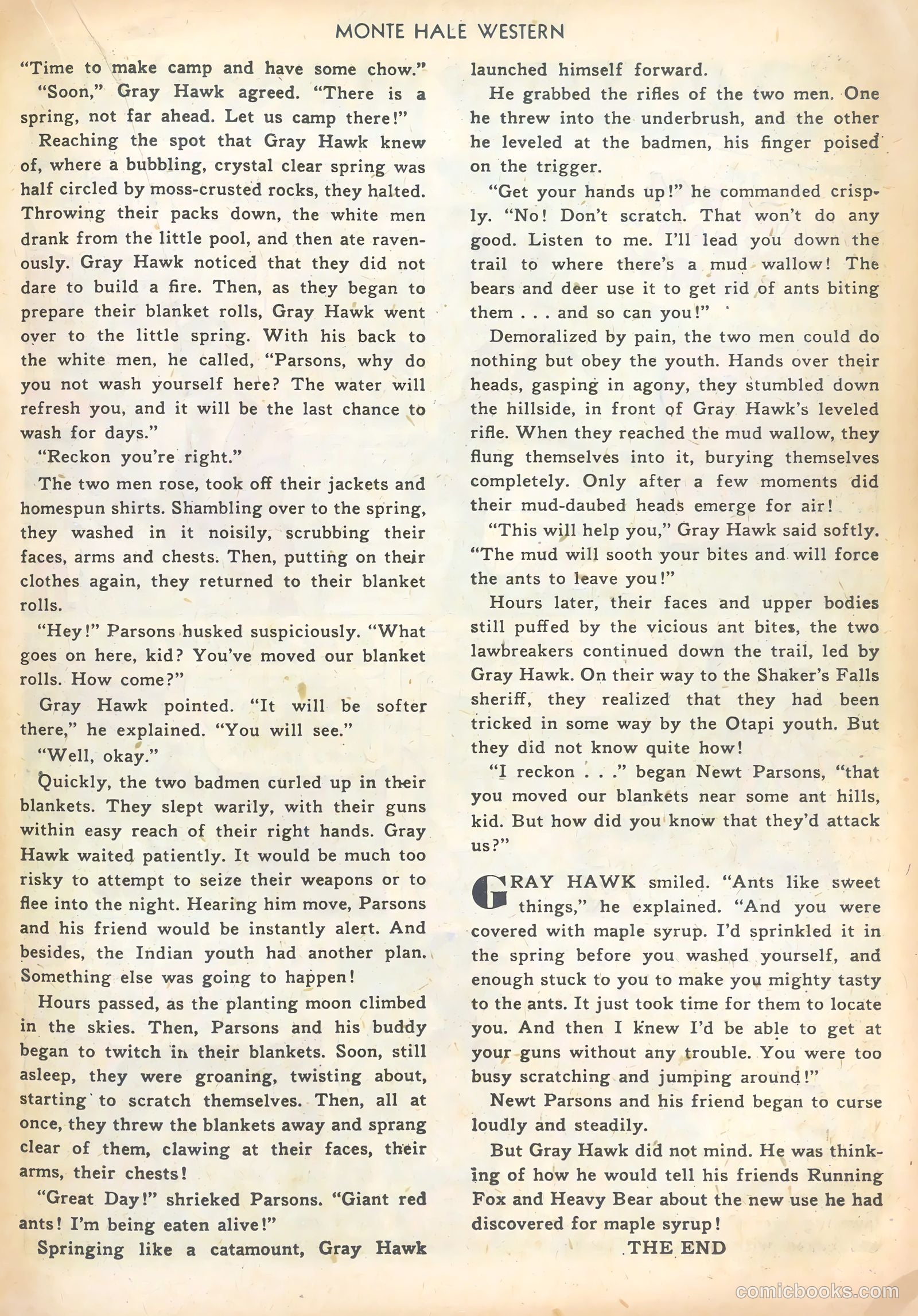 Monte Hale Western #80 — page 17 of 36