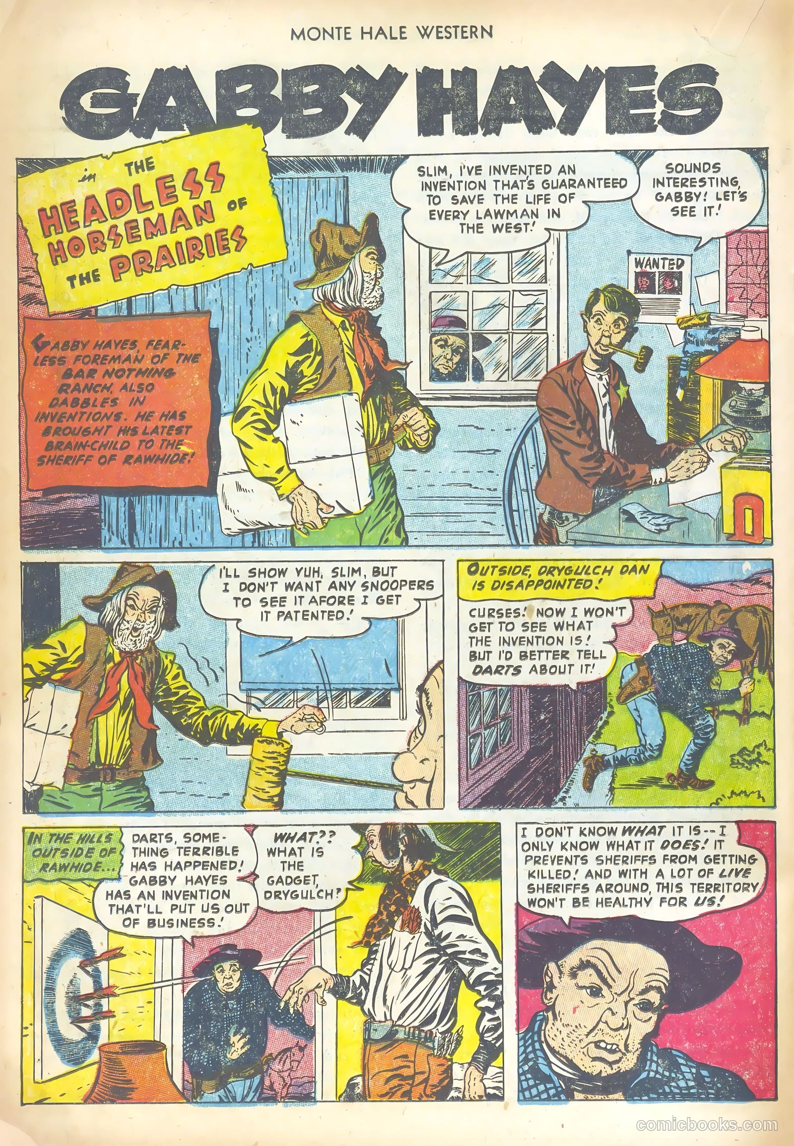 Monte Hale Western #80 — page 18 of 36