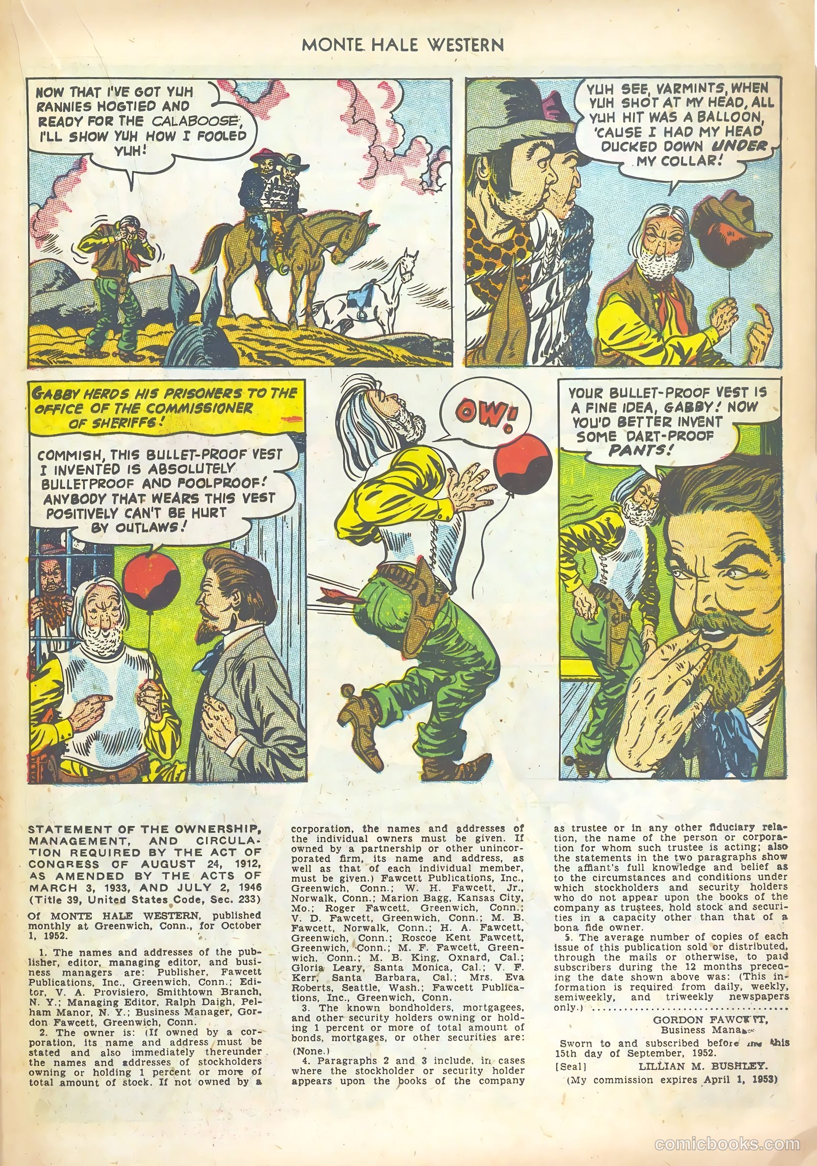 Monte Hale Western #80 — page 21 of 36