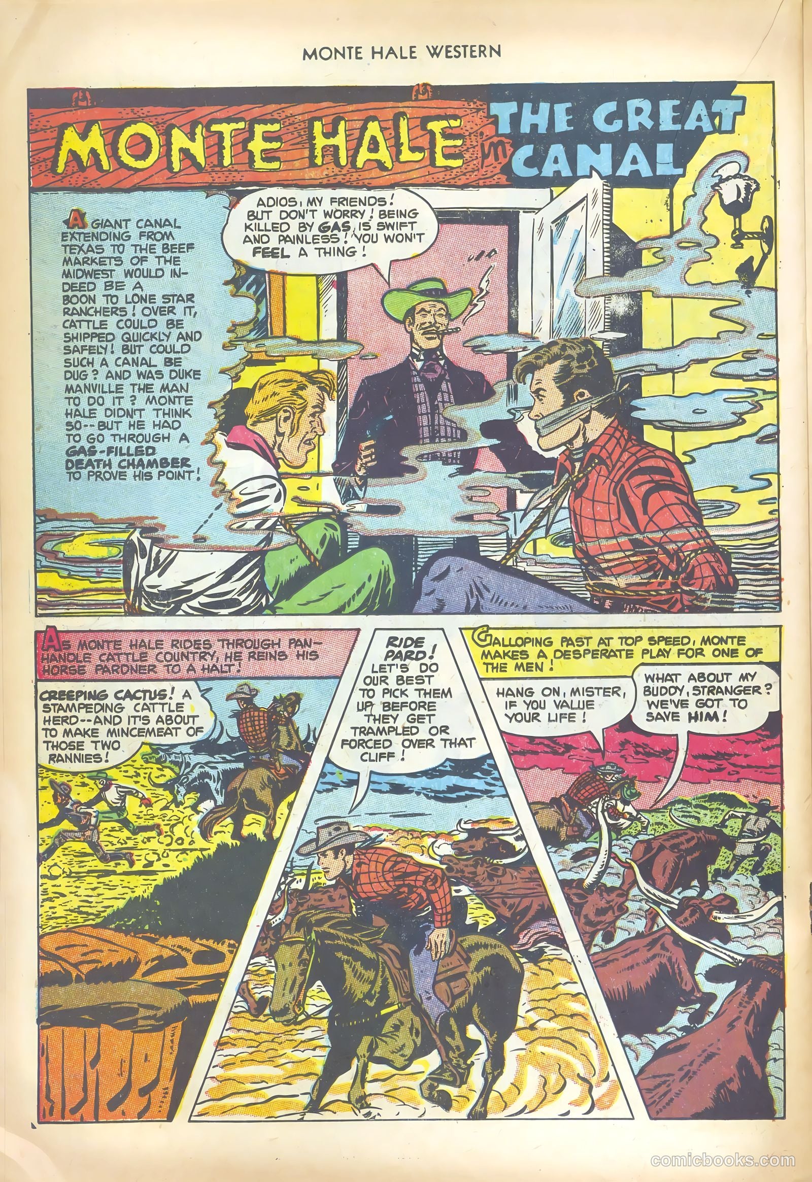 Monte Hale Western #80 — page 22 of 36