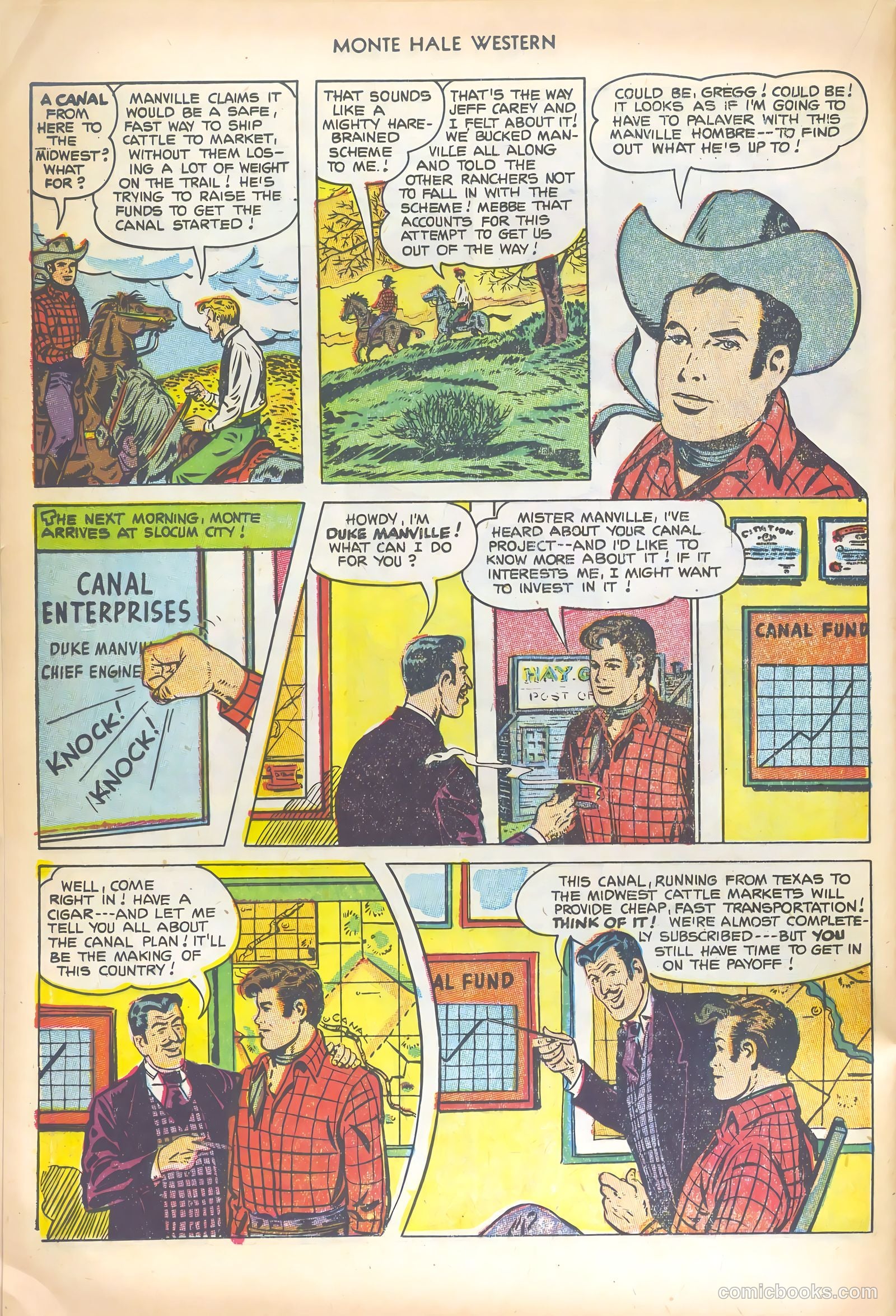 Monte Hale Western #80 — page 24 of 36