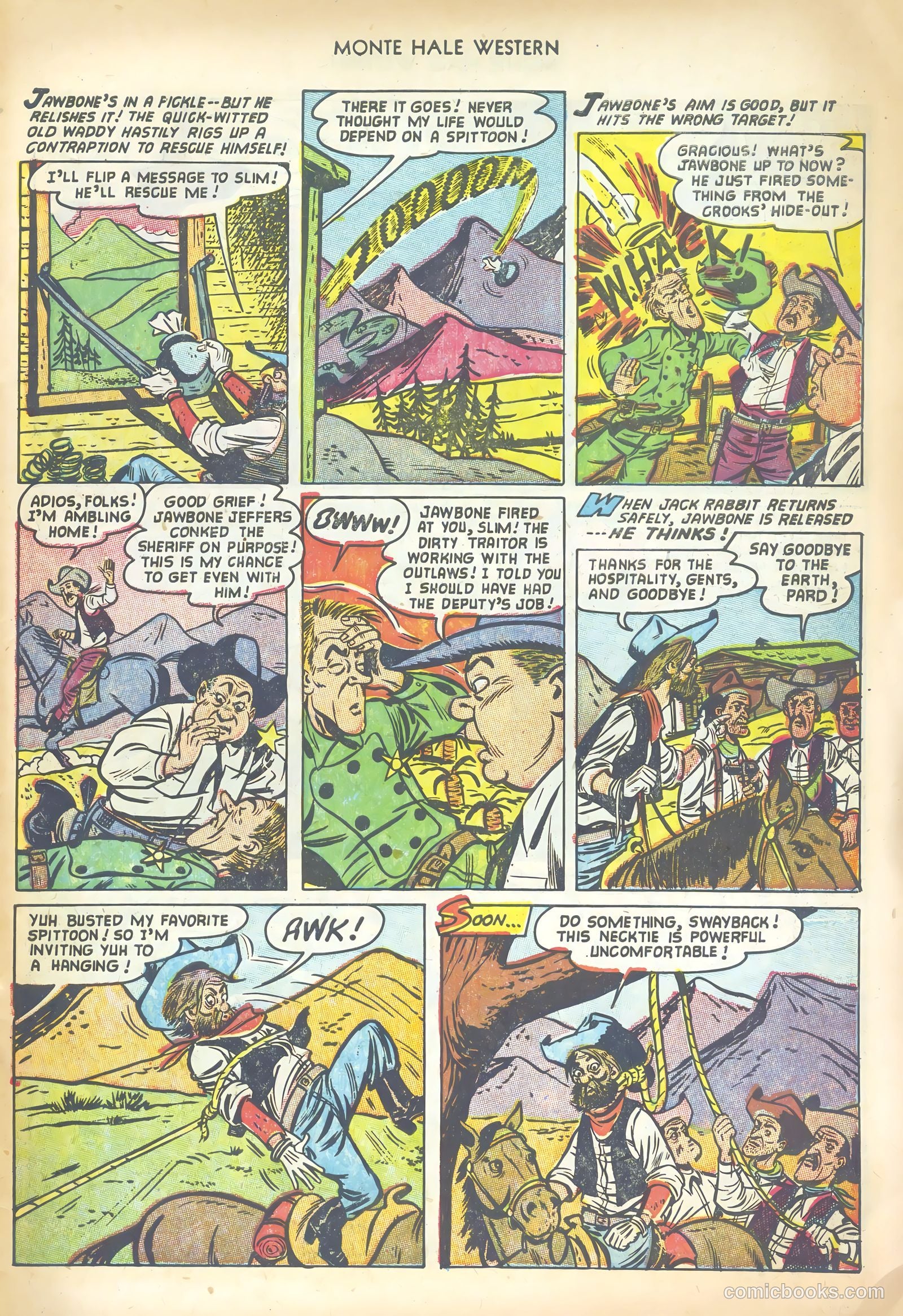 Monte Hale Western #80 — page 31 of 36