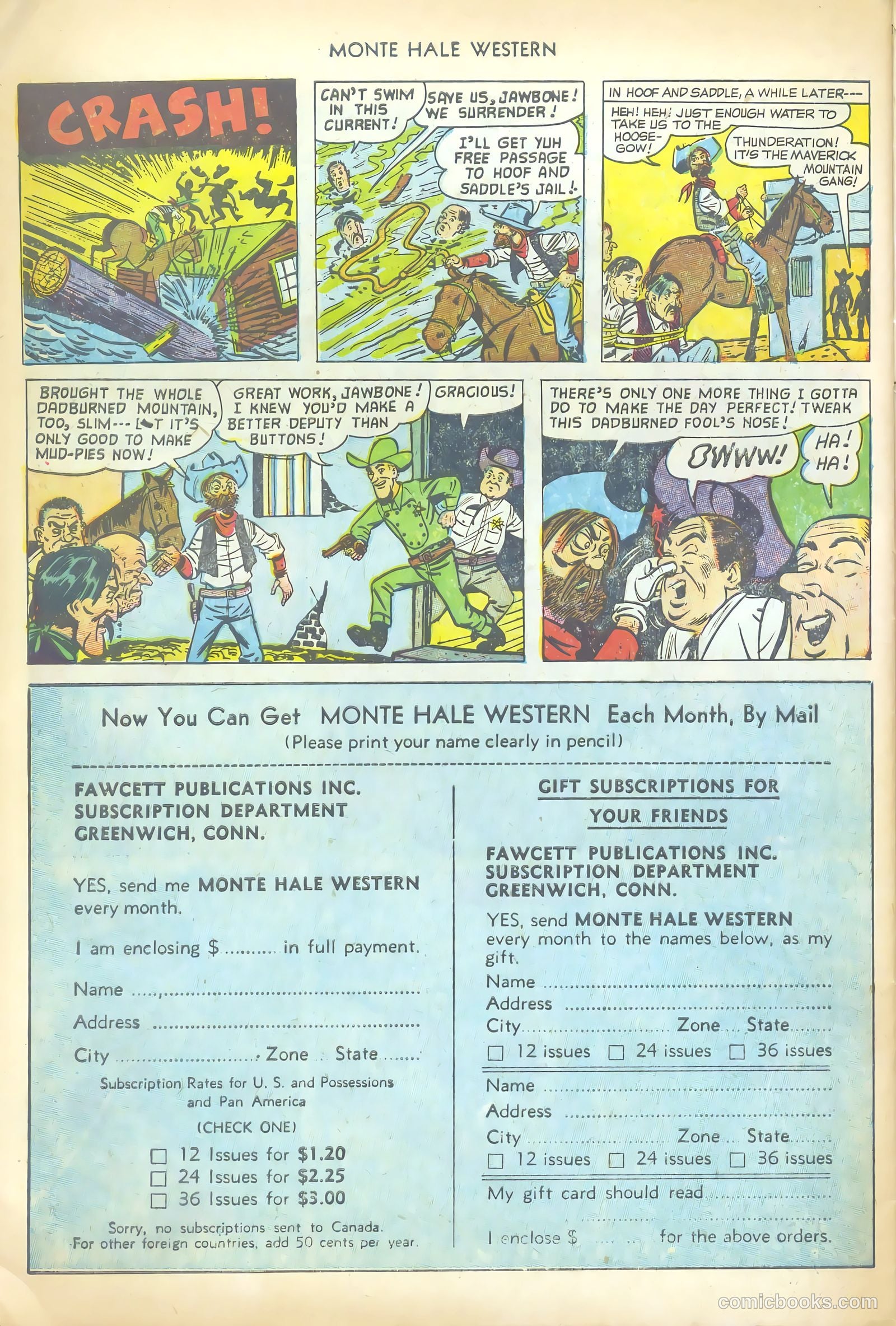 Monte Hale Western #80 — page 34 of 36