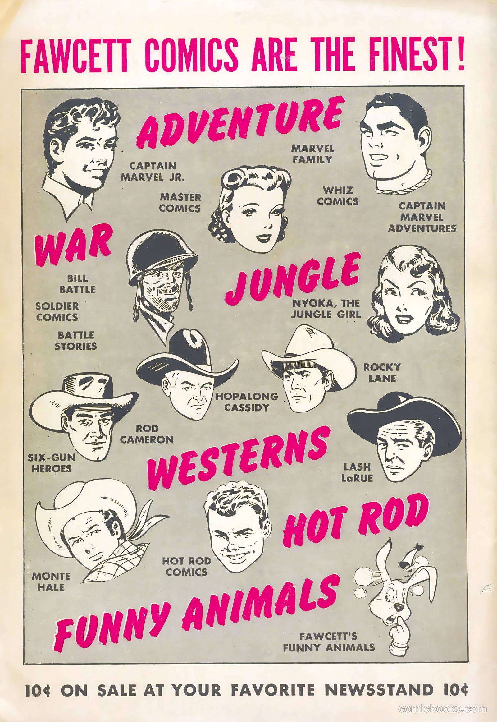 Monte Hale Western #80 — page 36 of 36