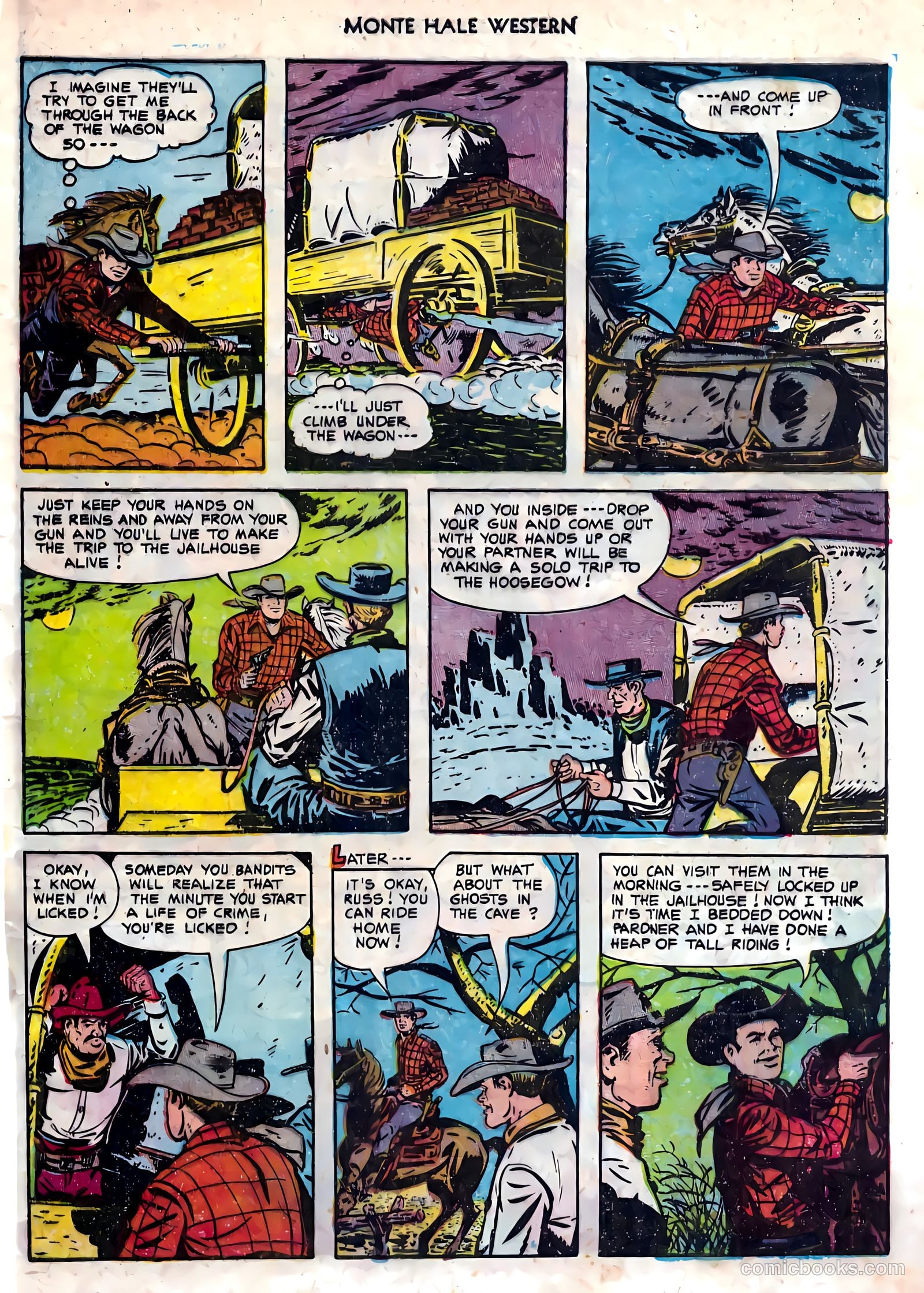 Monte Hale Western #82 — page 9 of 36