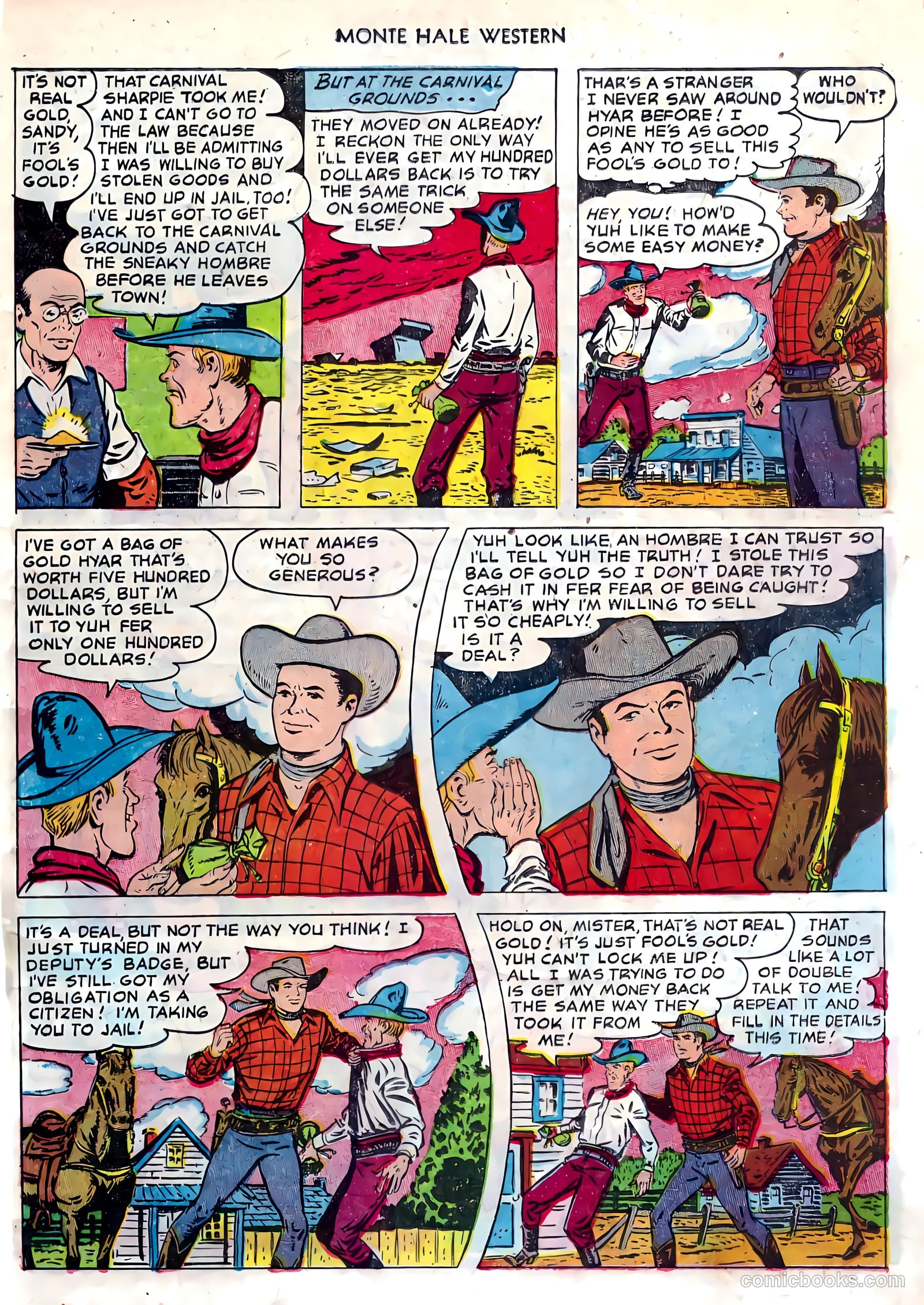 Monte Hale Western #82 — page 11 of 36