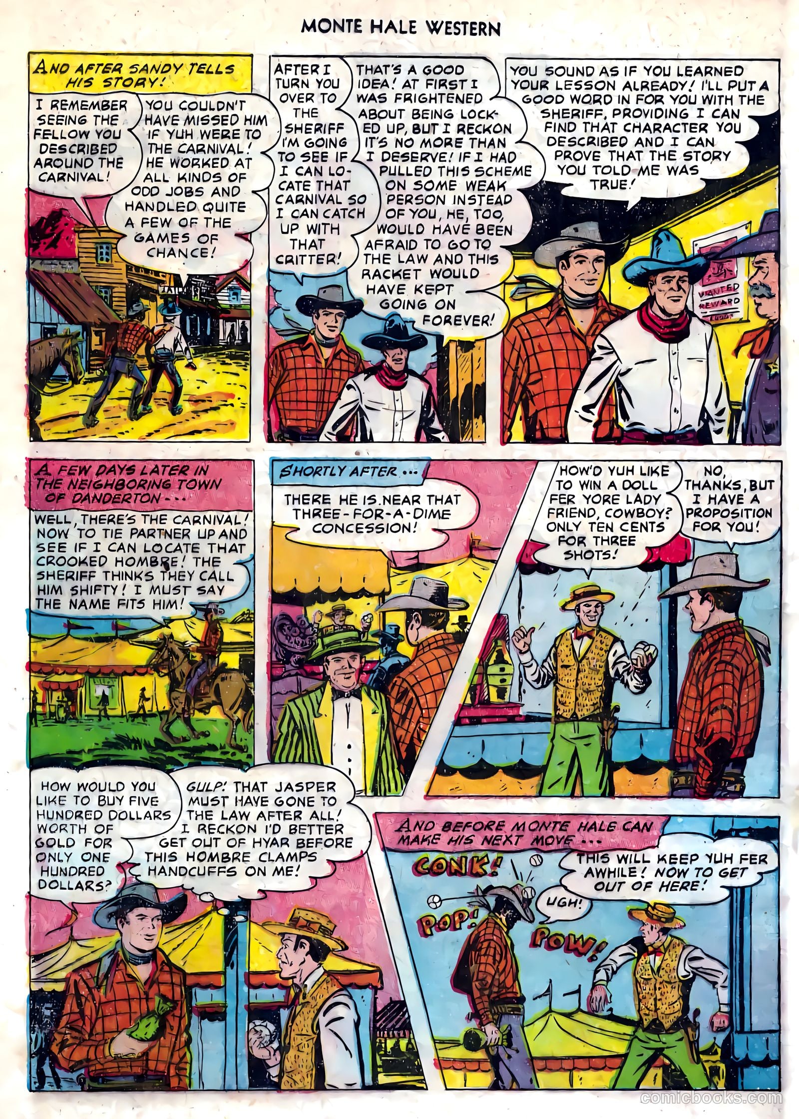 Monte Hale Western #82 — page 12 of 36