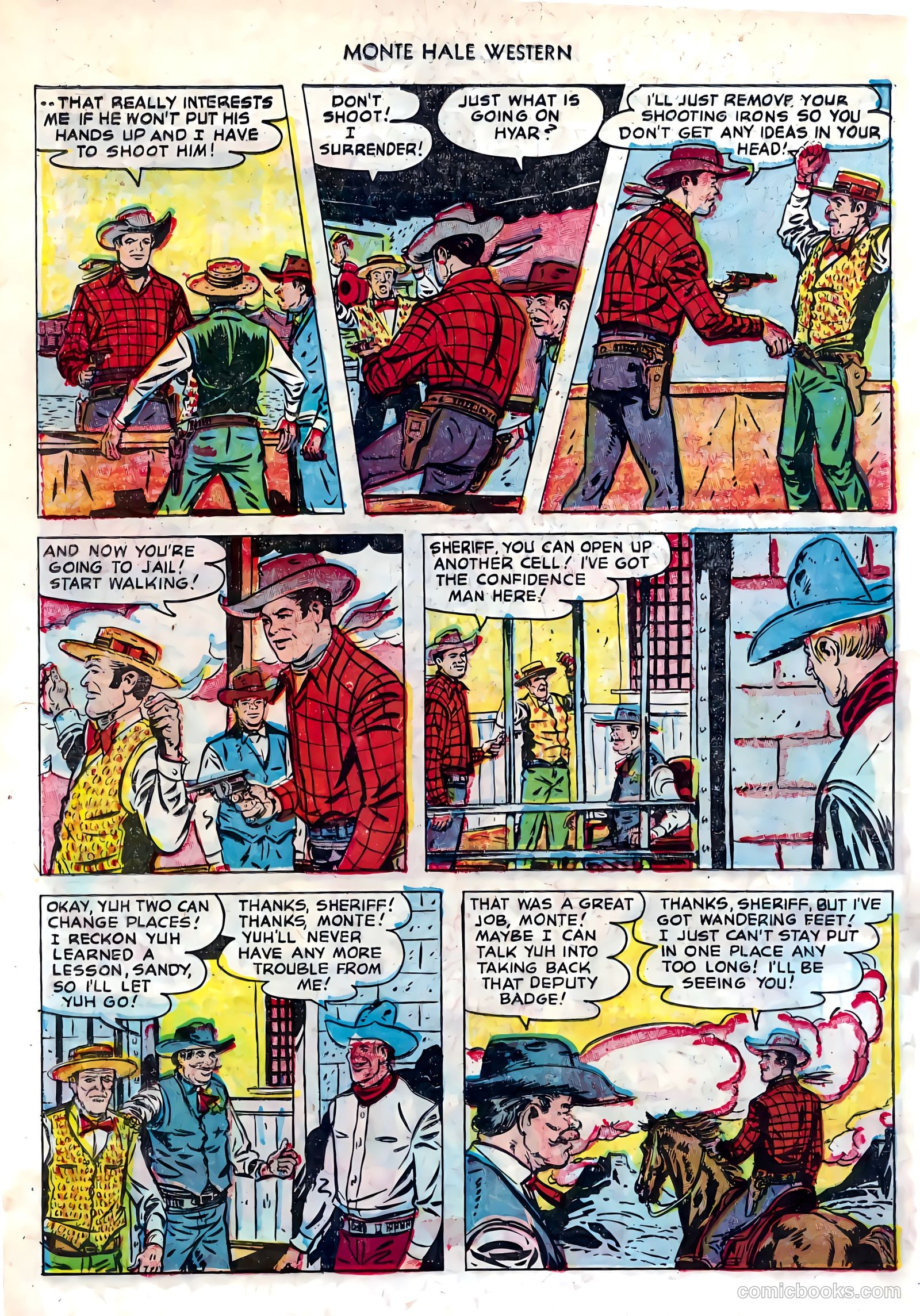 Monte Hale Western #82 — page 14 of 36