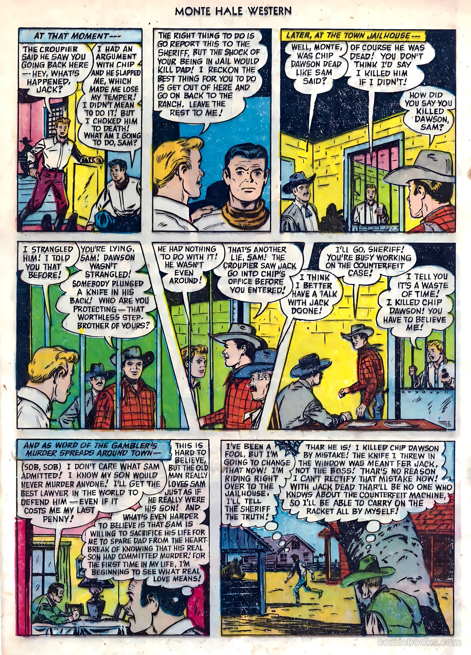 Monte Hale Western #82 — page 20 of 36