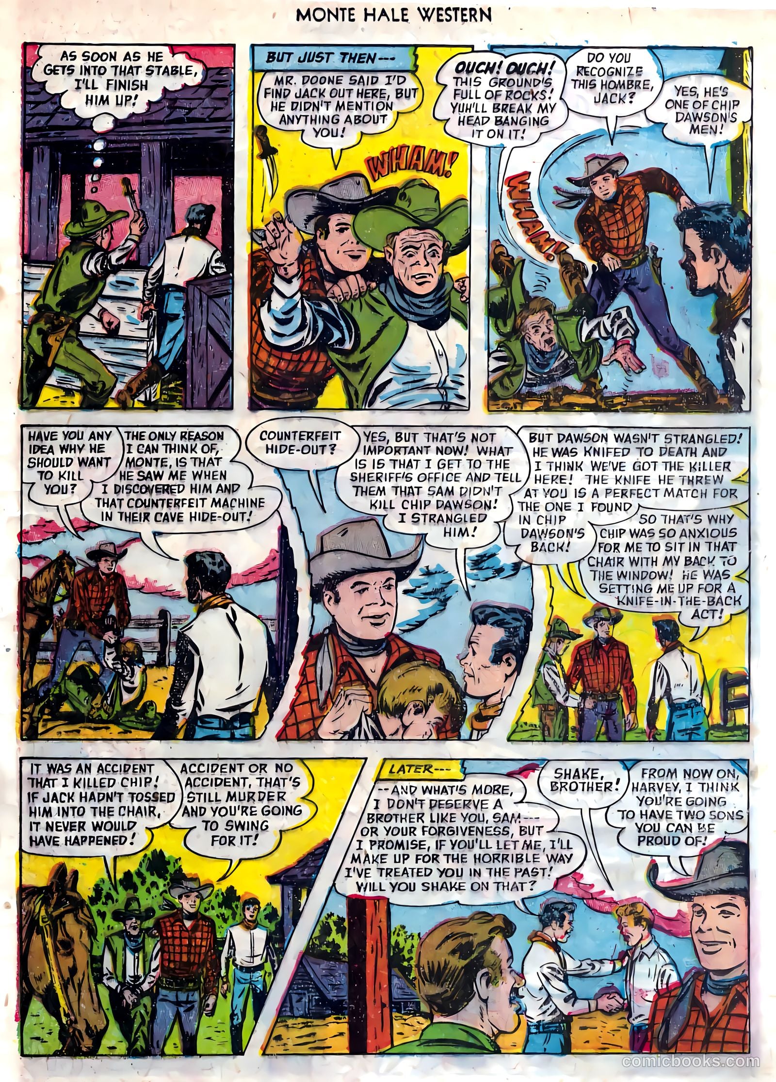 Monte Hale Western #82 — page 21 of 36