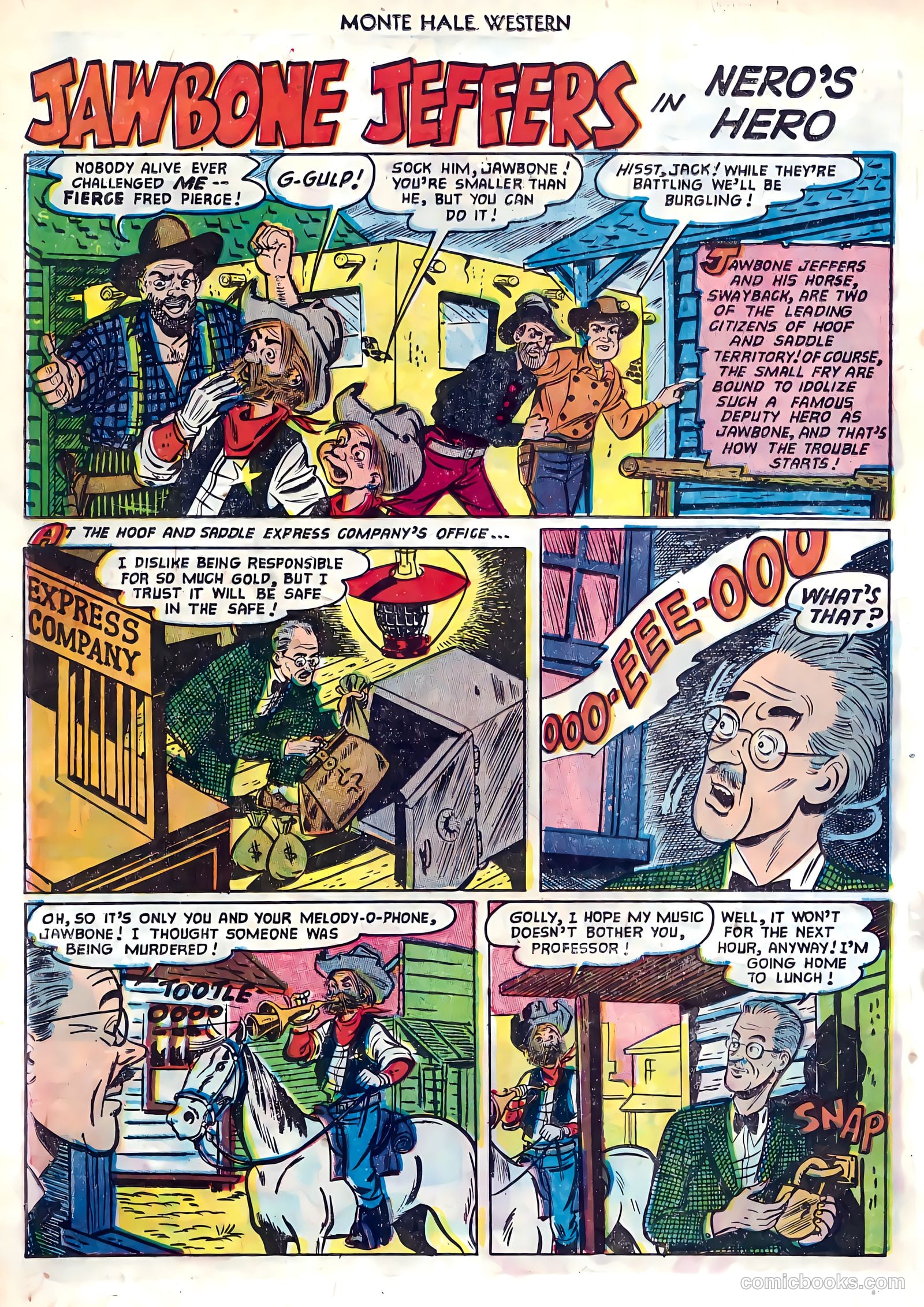 Monte Hale Western #82 — page 22 of 36