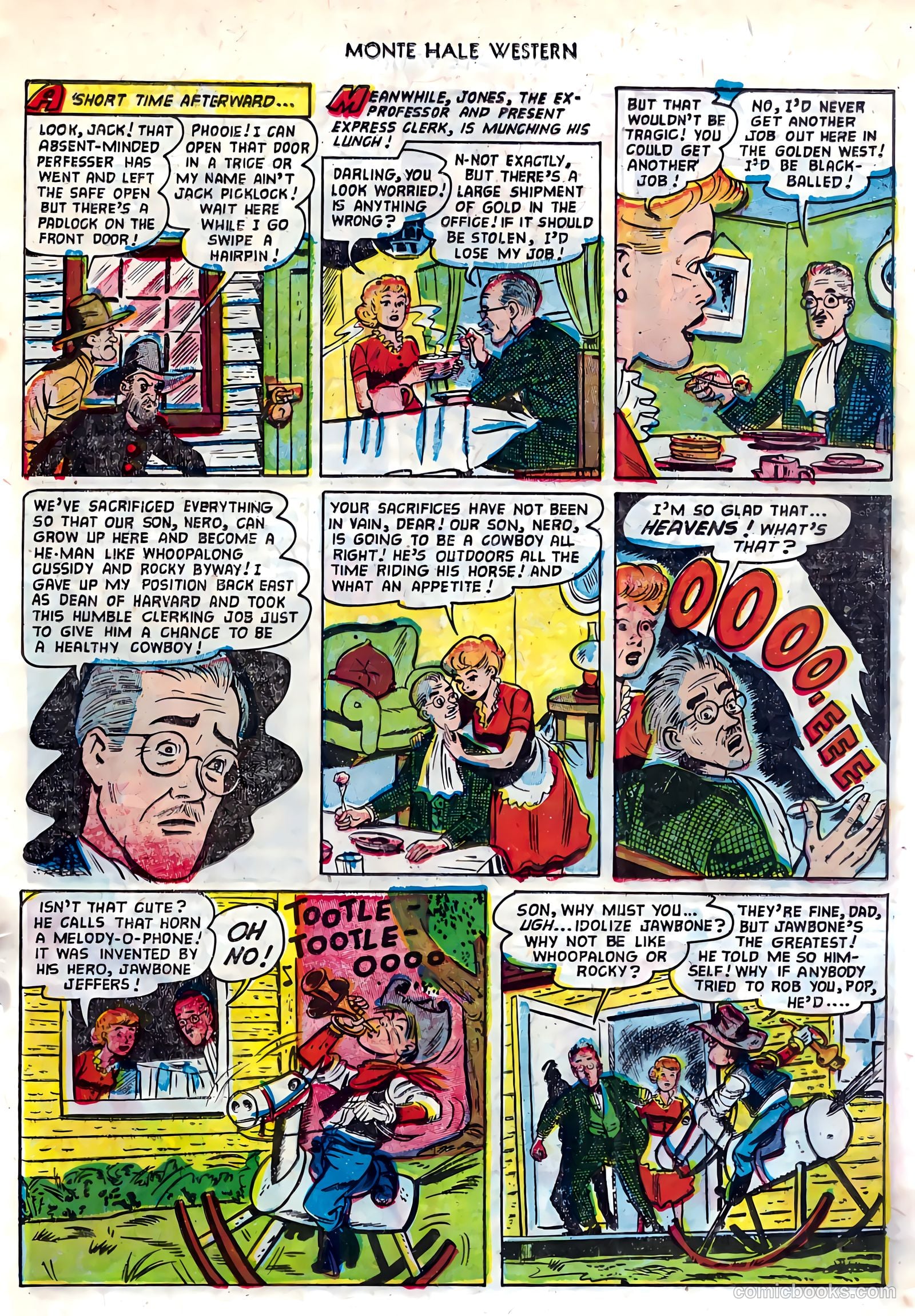 Monte Hale Western #82 — page 23 of 36