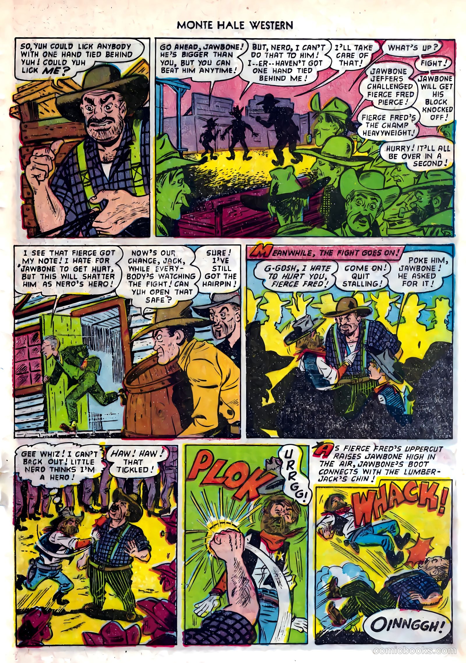 Monte Hale Western #82 — page 25 of 36