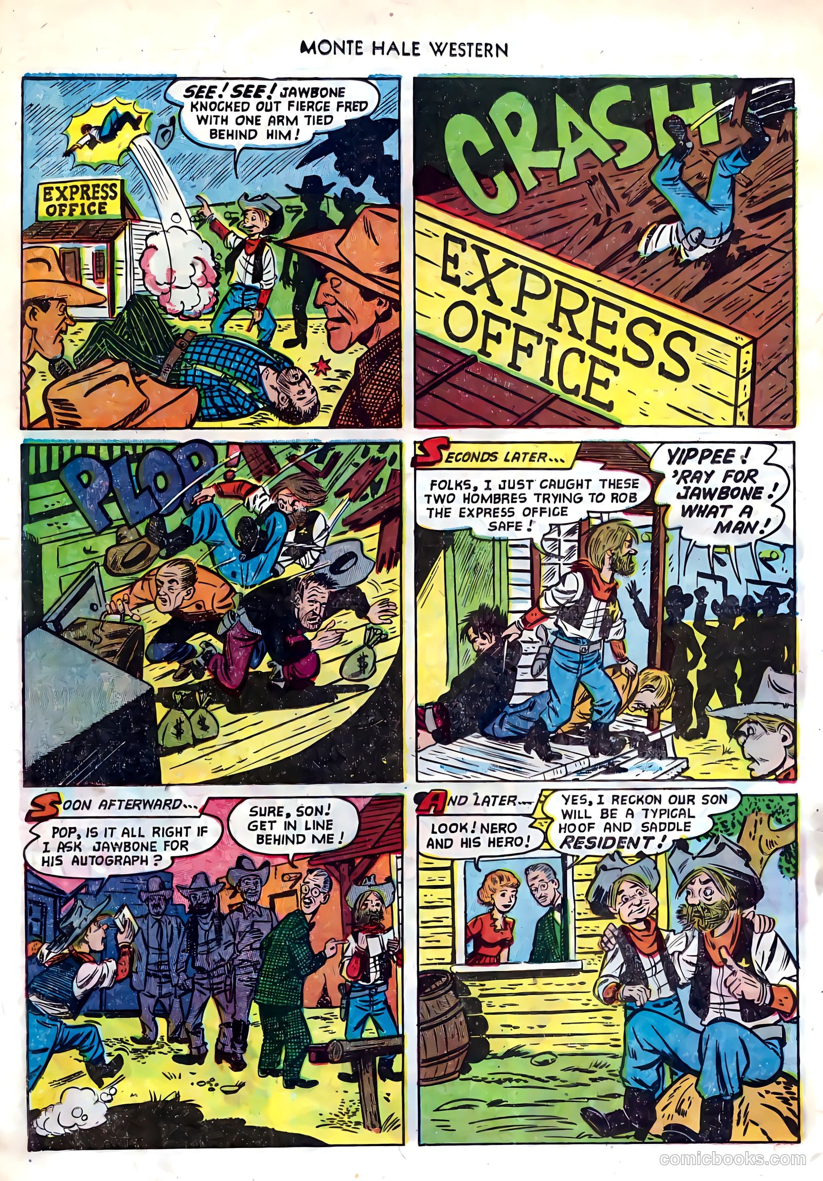 Monte Hale Western #82 — page 26 of 36