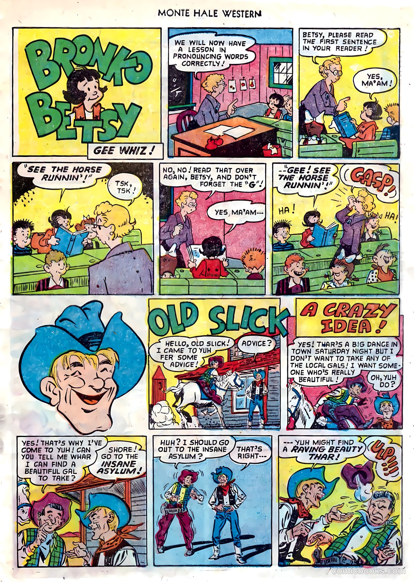 Monte Hale Western #82 — page 27 of 36