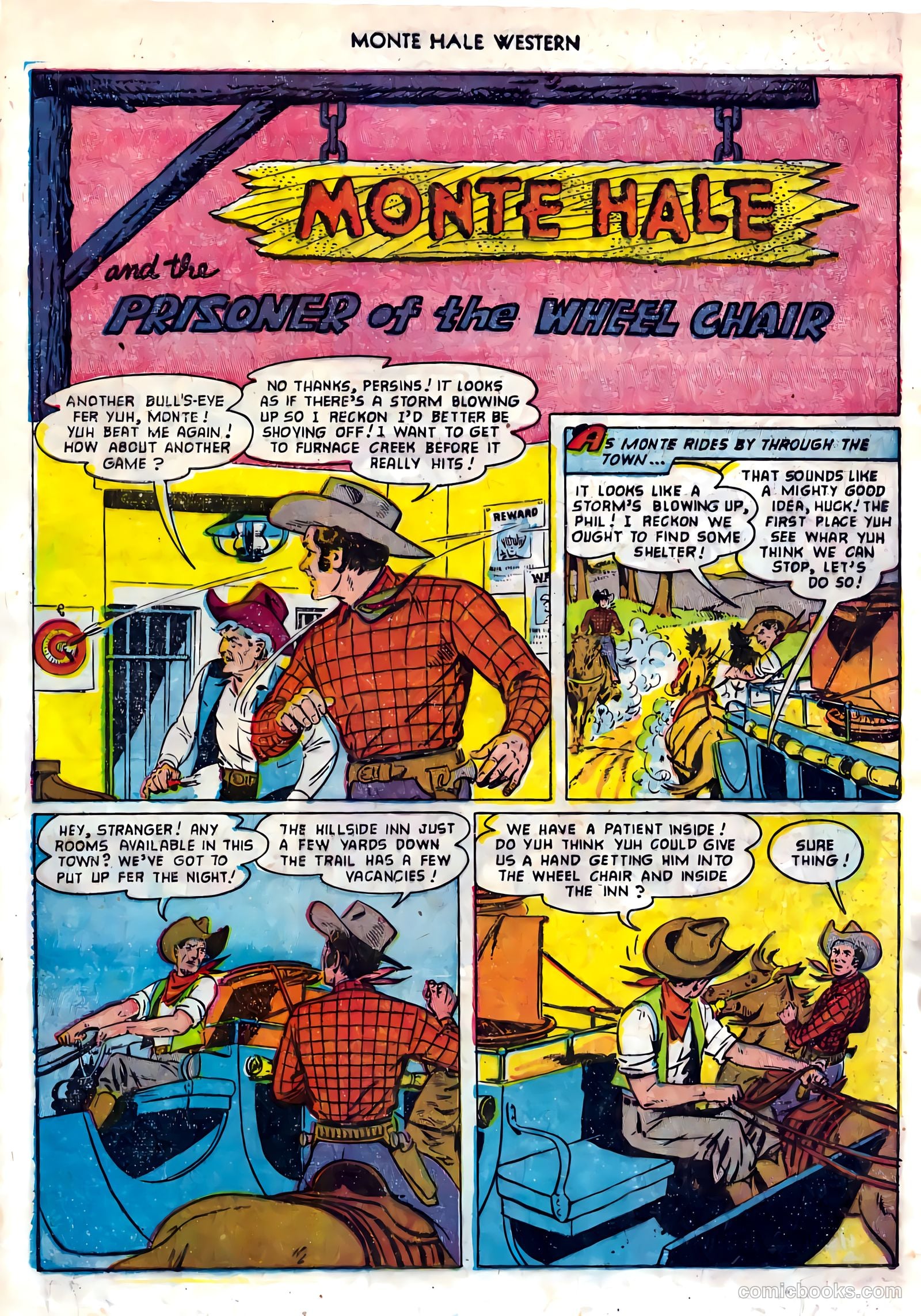 Monte Hale Western #82 — page 28 of 36