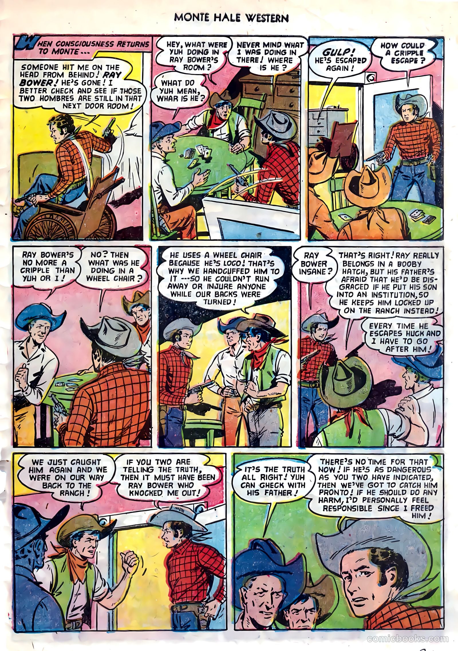 Monte Hale Western #82 — page 31 of 36