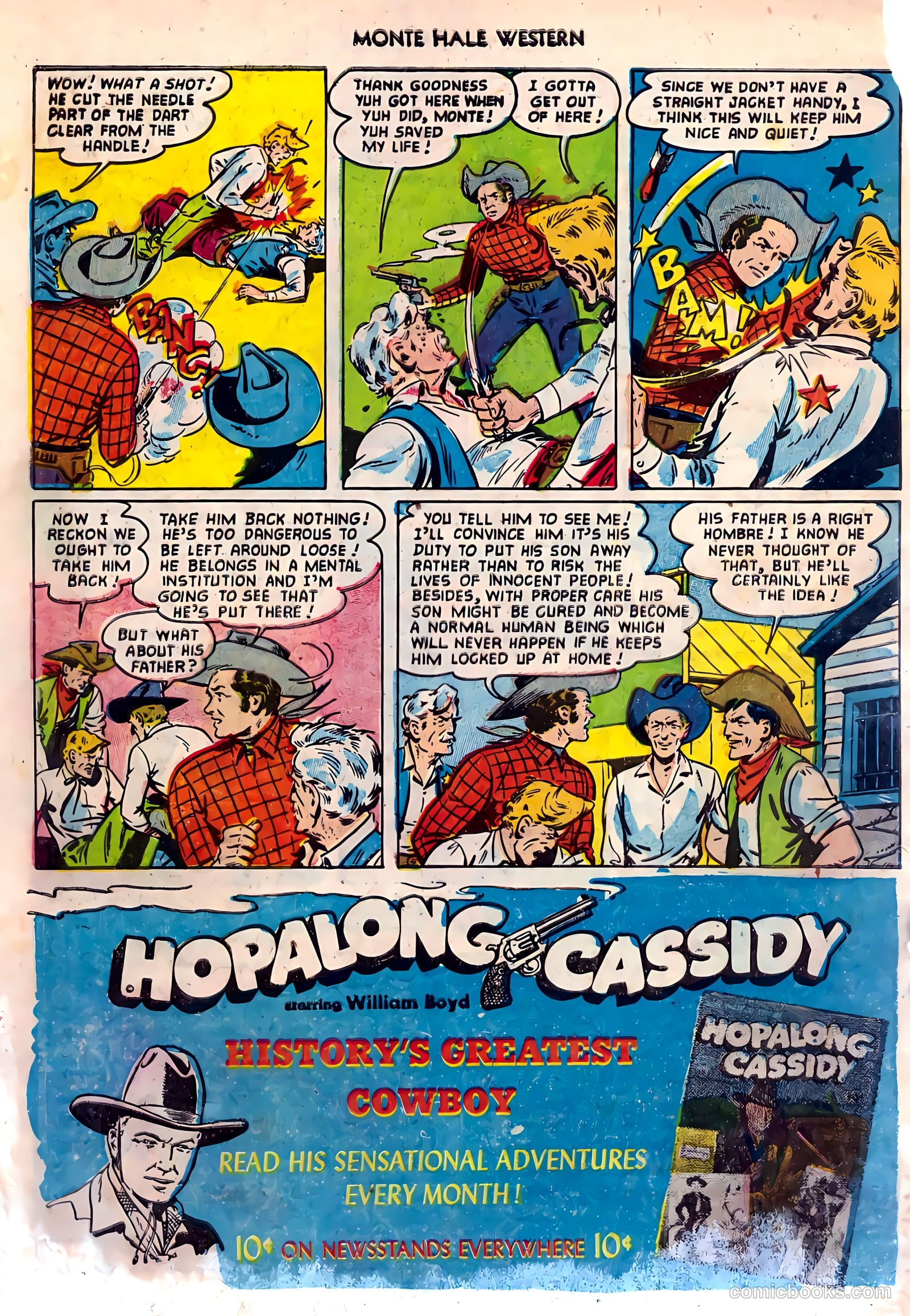 Monte Hale Western #82 — page 34 of 36