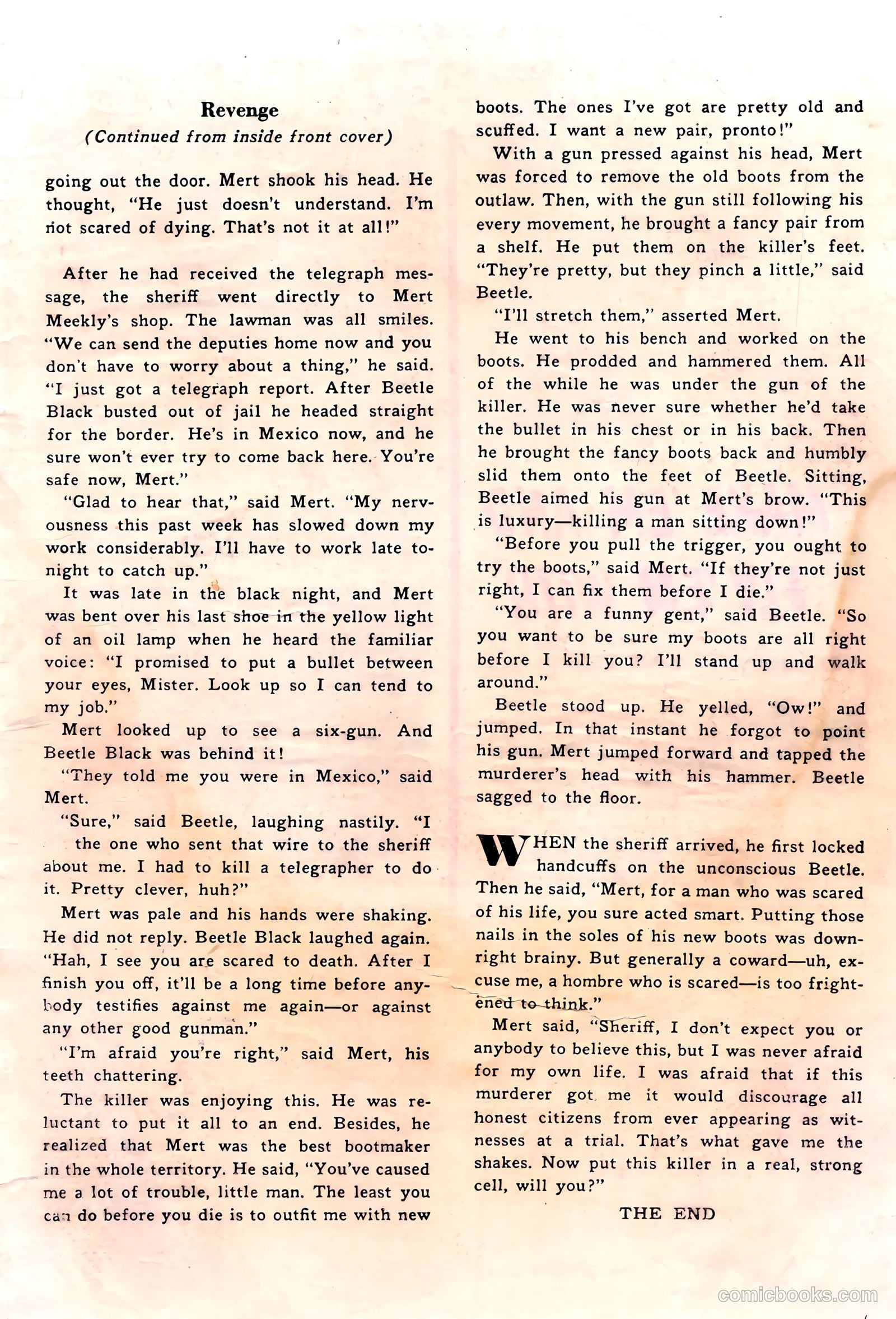 Monte Hale Western #82 — page 35 of 36