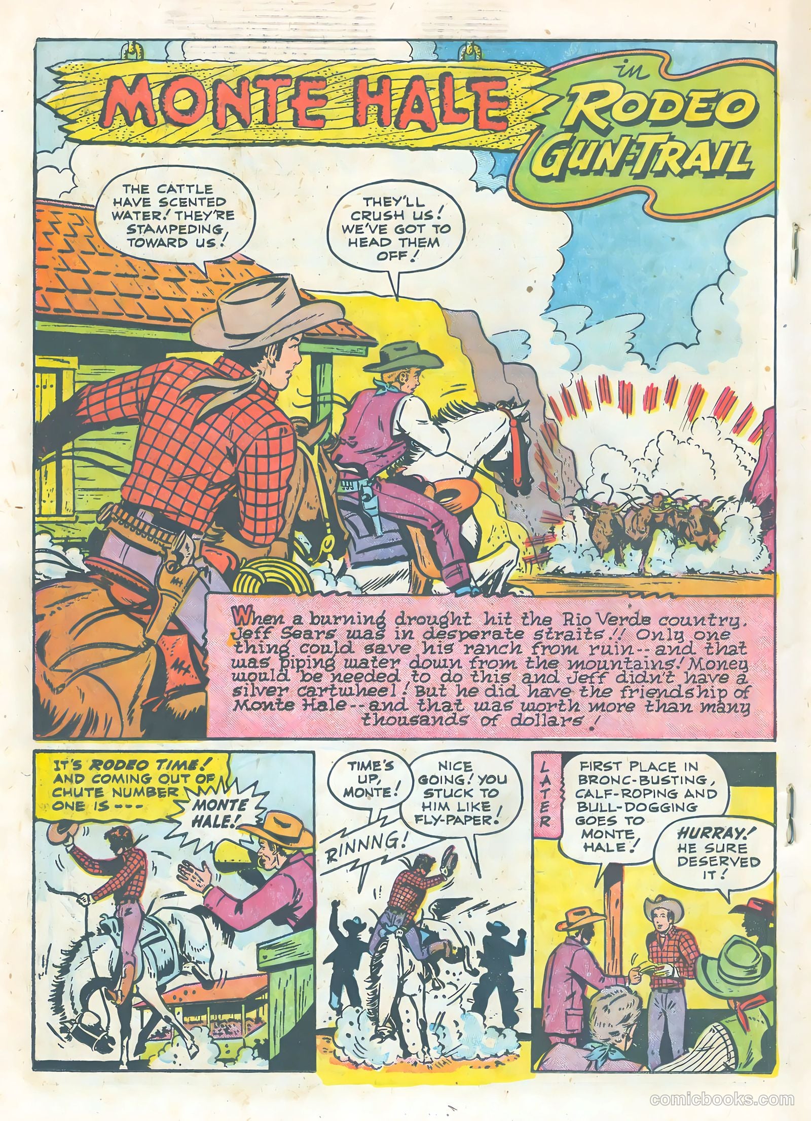 Monte Hale Western #83 — page 18 of 36