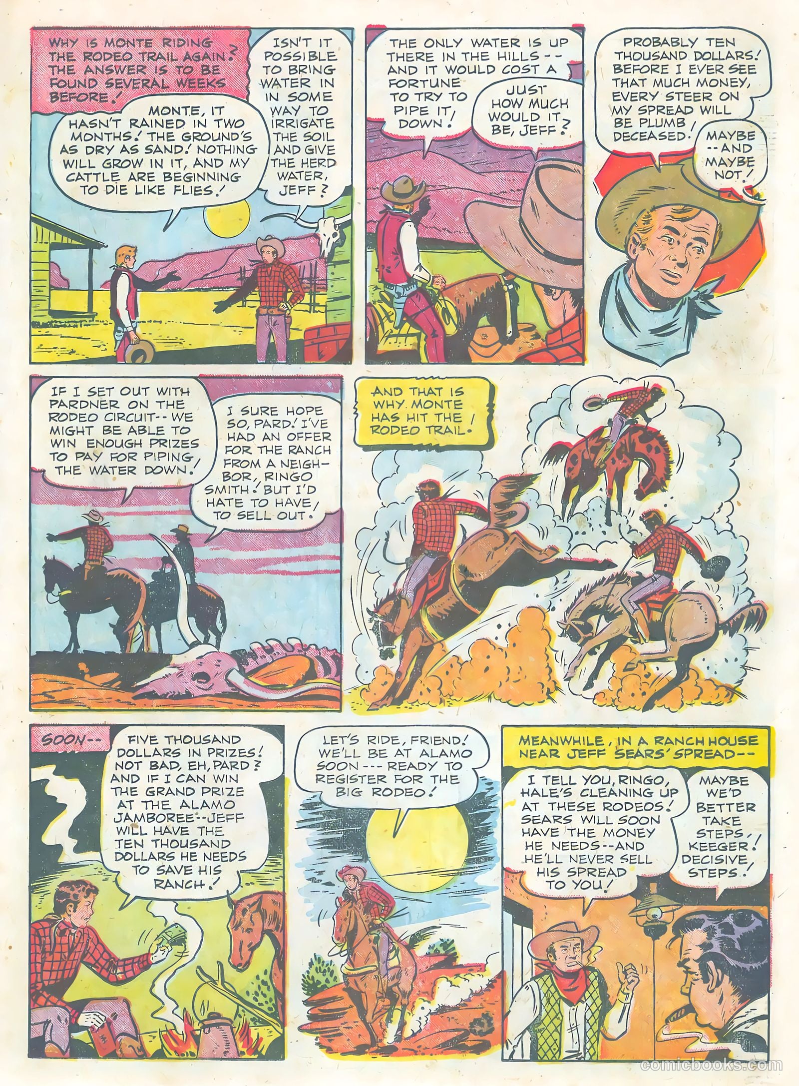 Monte Hale Western #83 — page 19 of 36