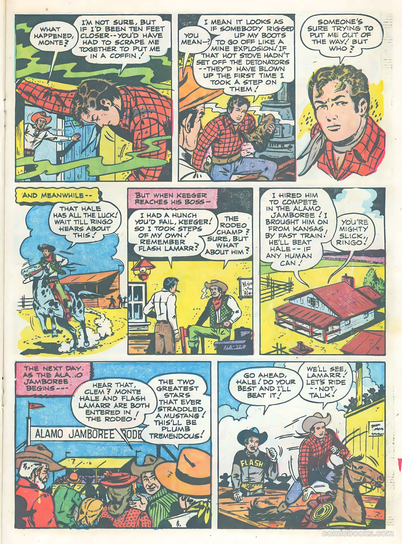 Monte Hale Western #83 — page 21 of 36