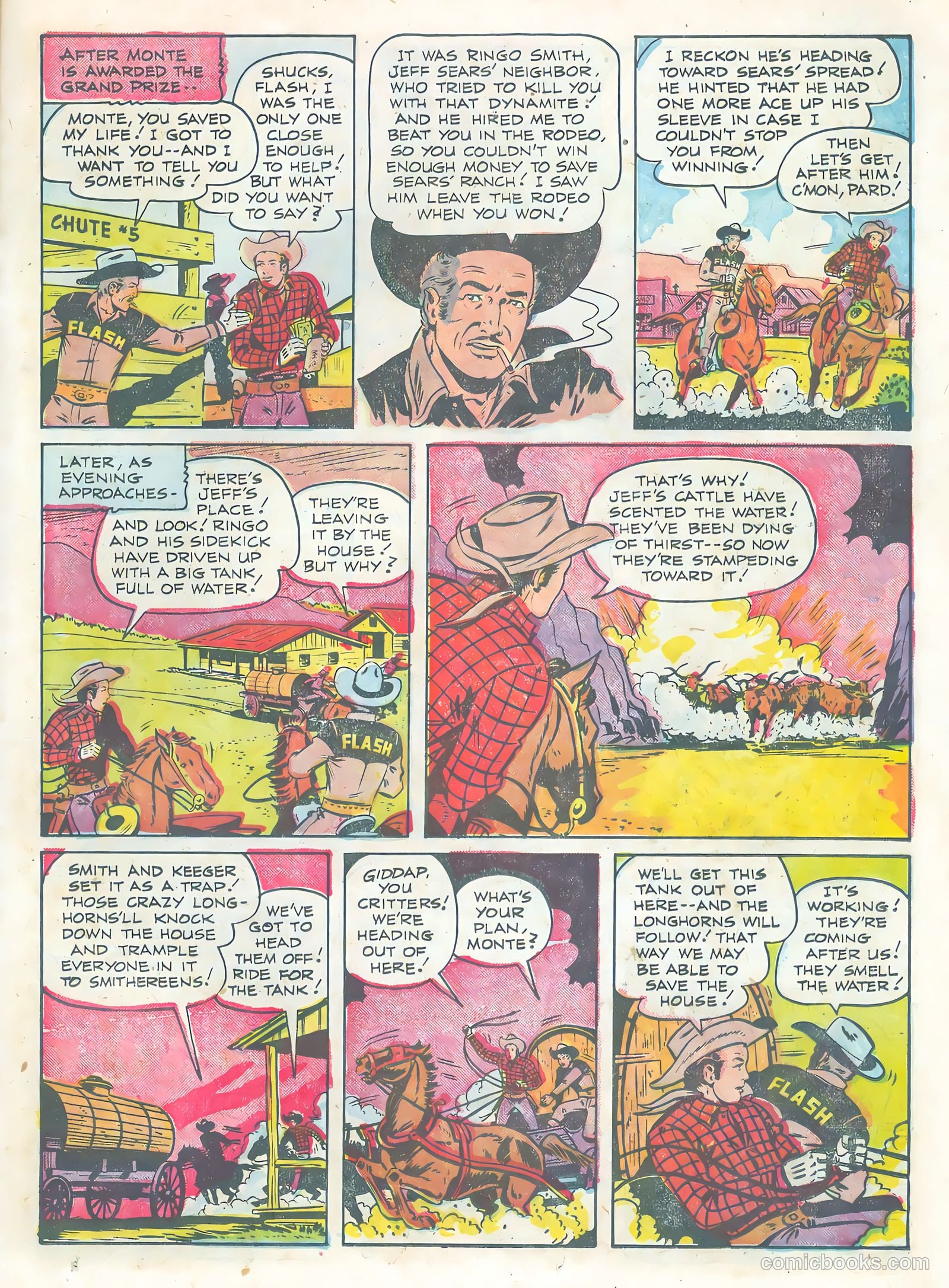 Monte Hale Western #83 — page 23 of 36