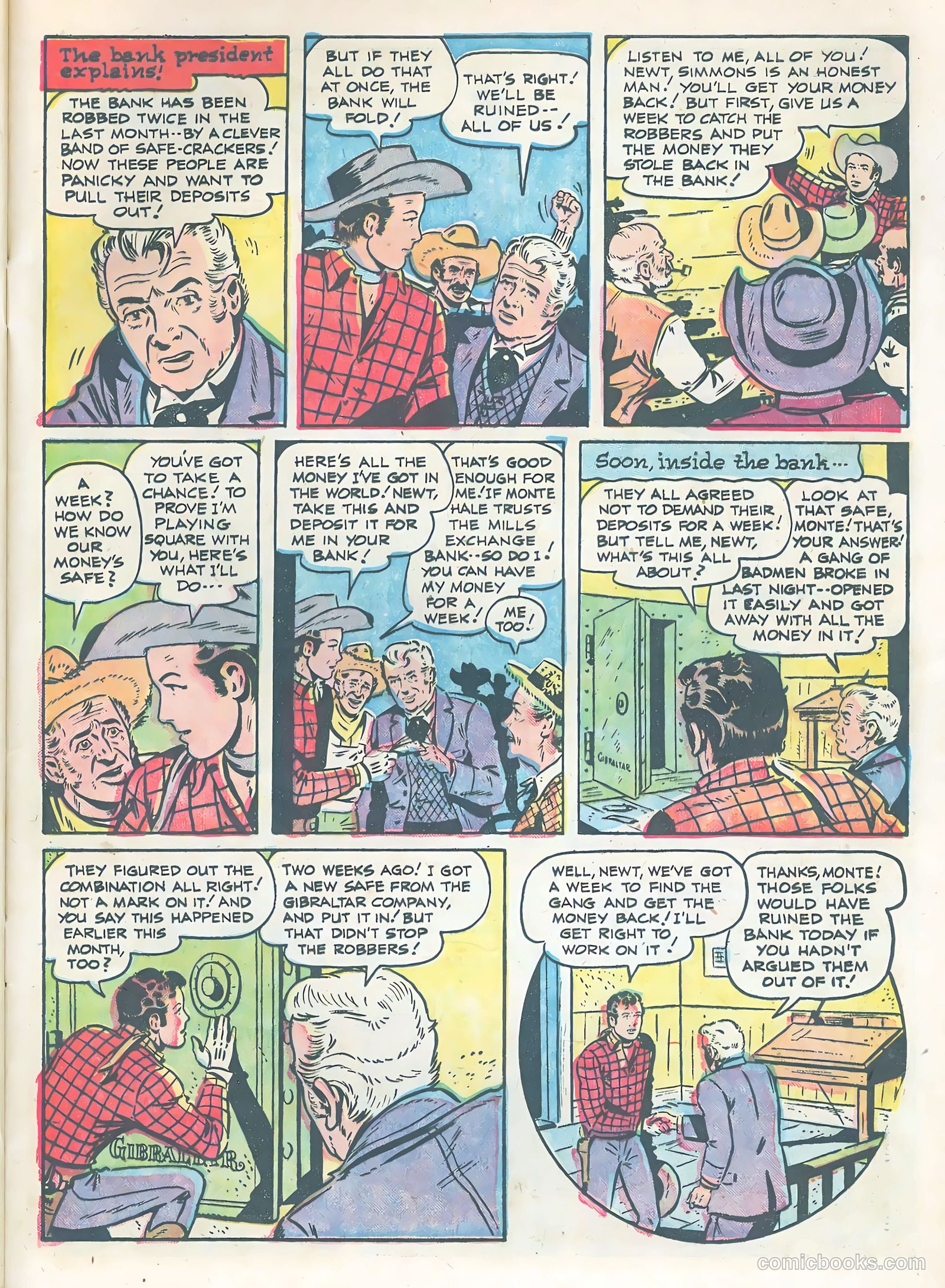 Monte Hale Western #83 — page 29 of 36