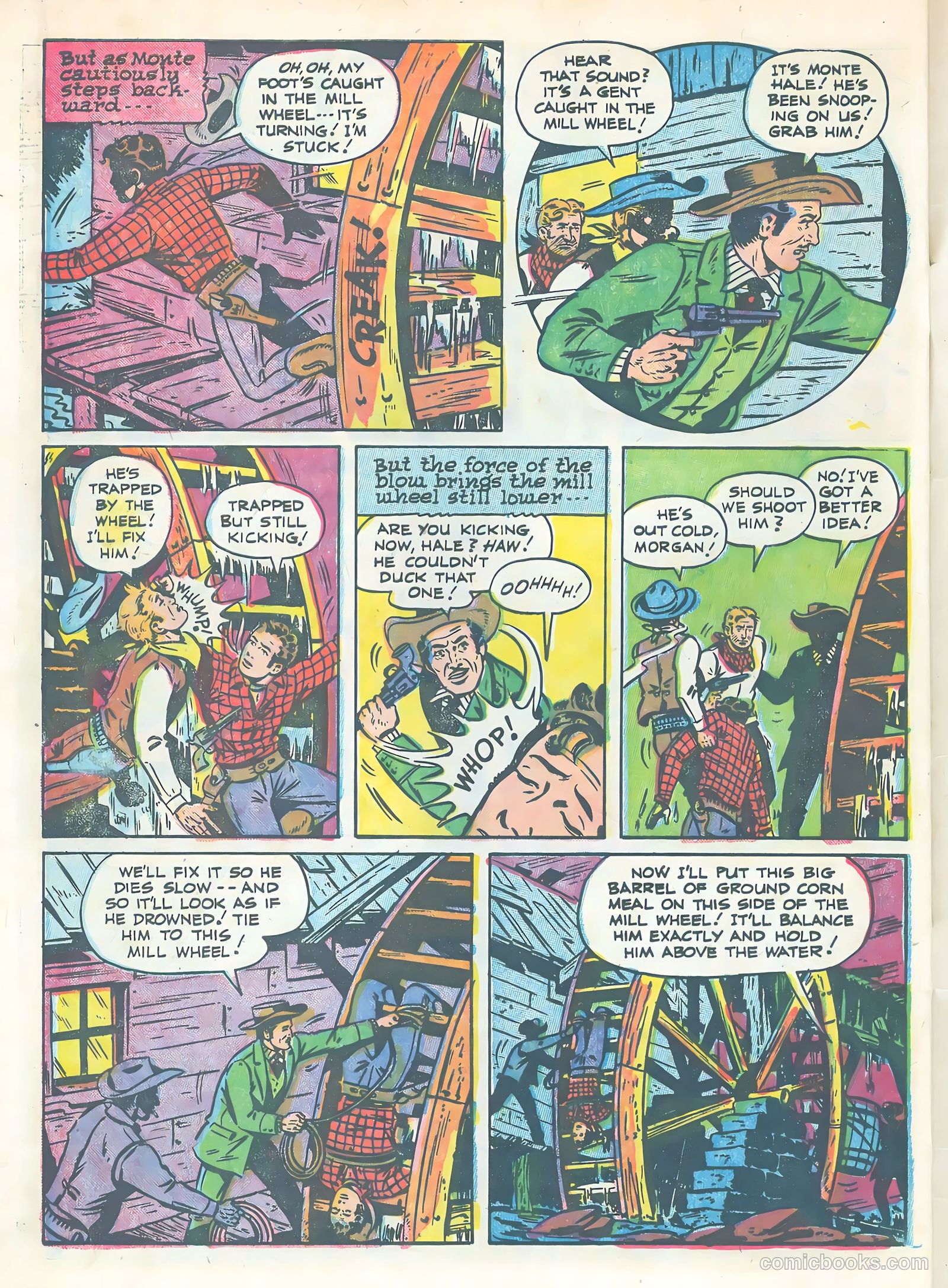 Monte Hale Western #83 — page 32 of 36