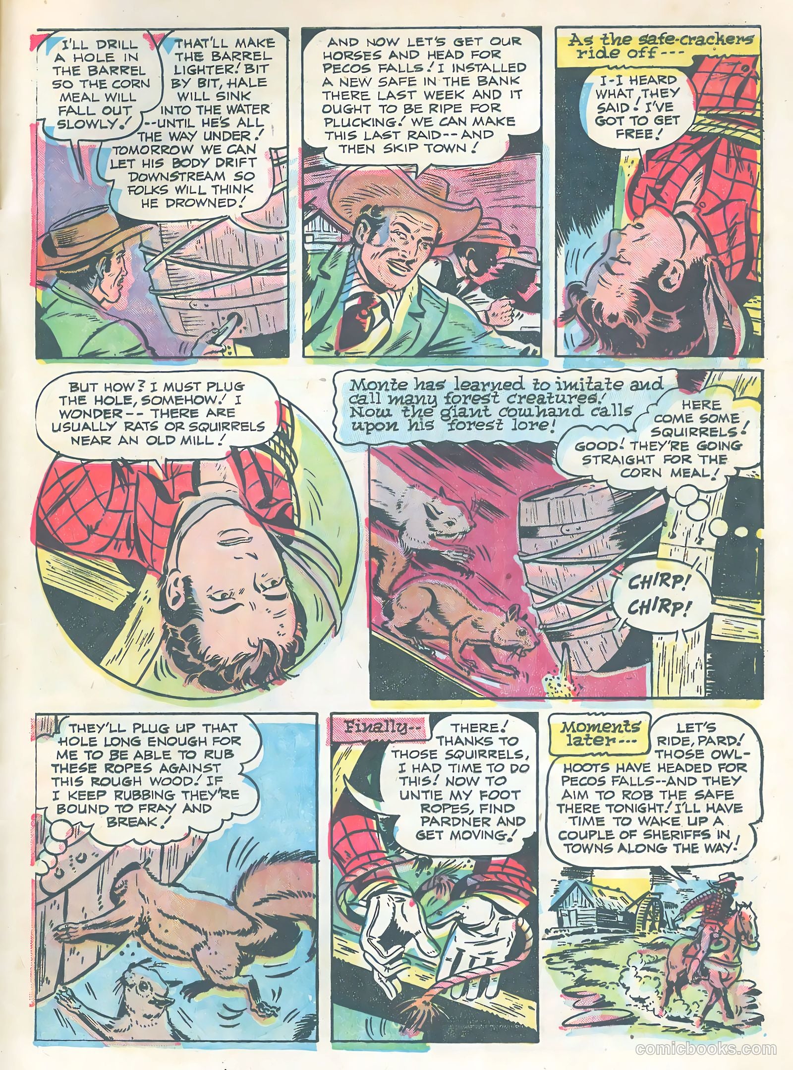 Monte Hale Western #83 — page 33 of 36