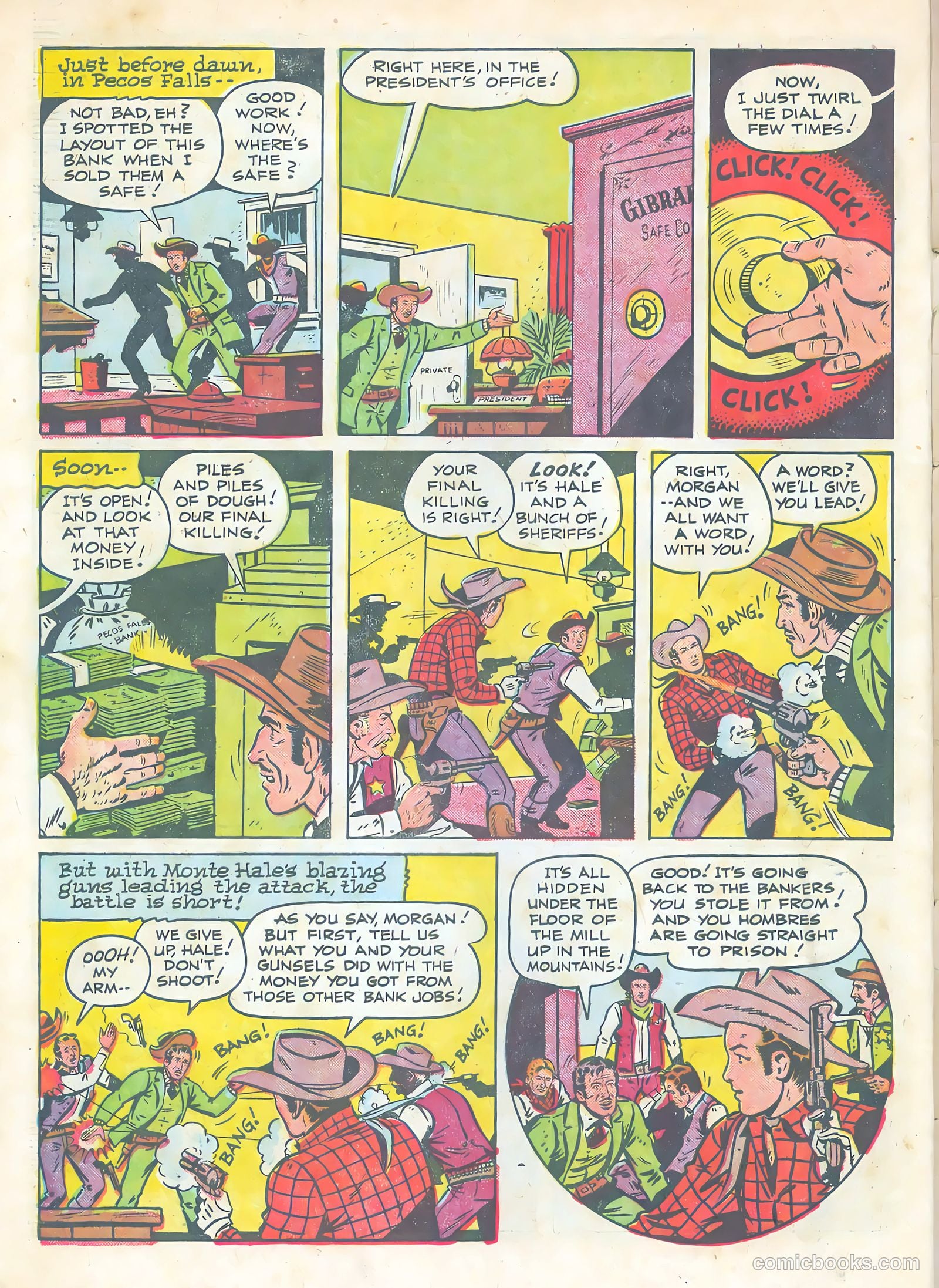 Monte Hale Western #83 — page 34 of 36