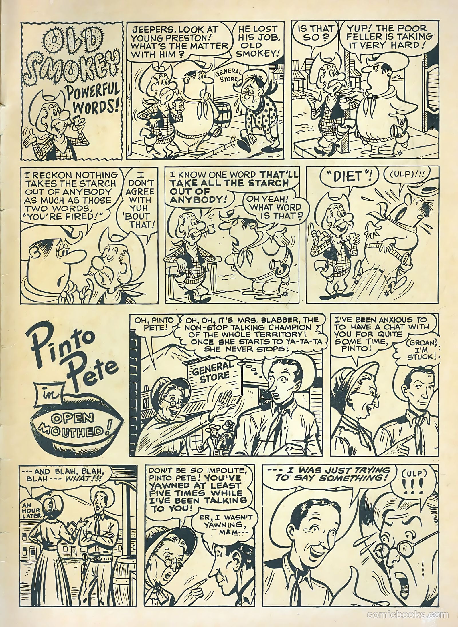 Monte Hale Western #83 — page 35 of 36