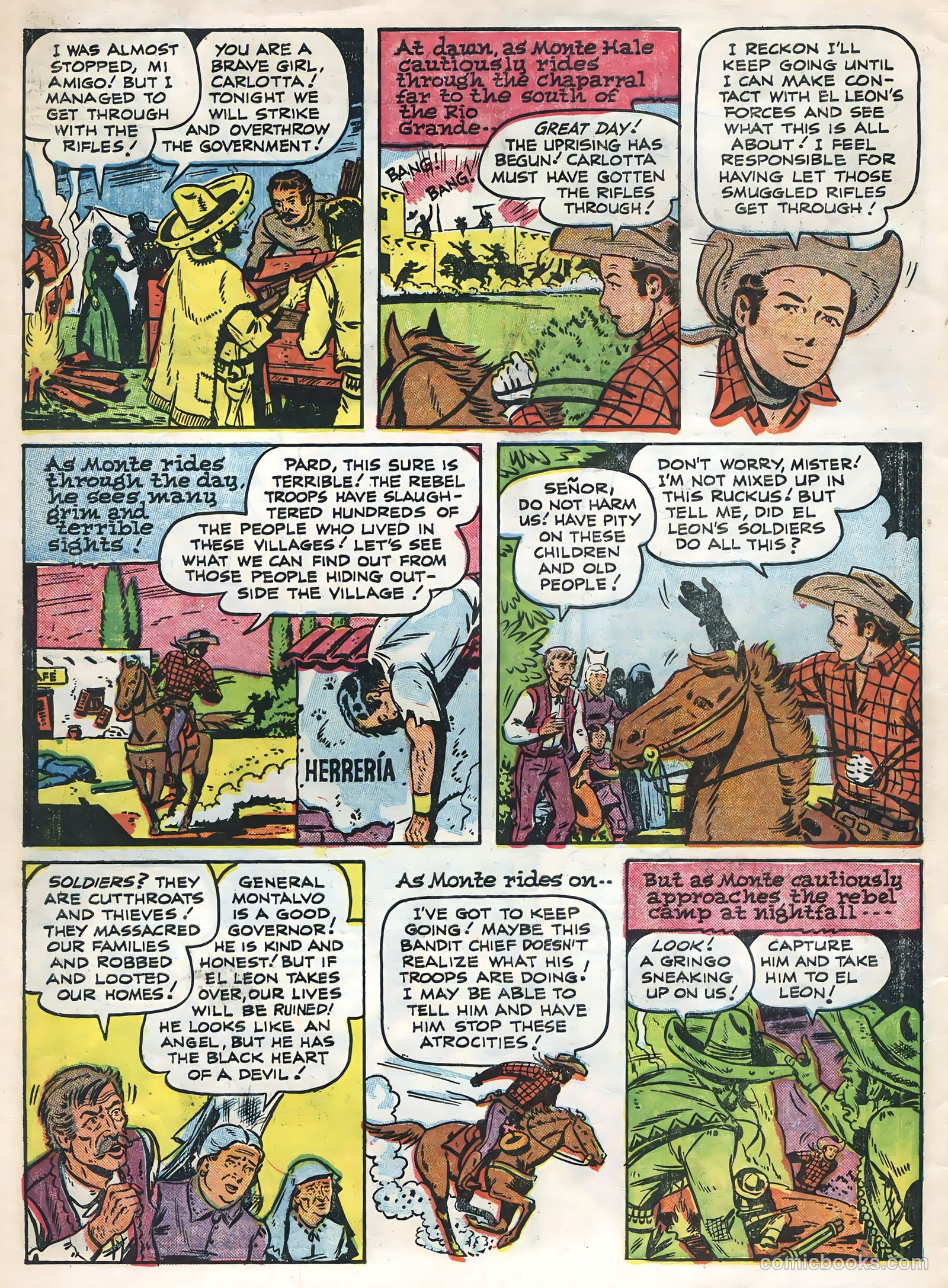 Monte Hale Western #84 — page 6 of 36