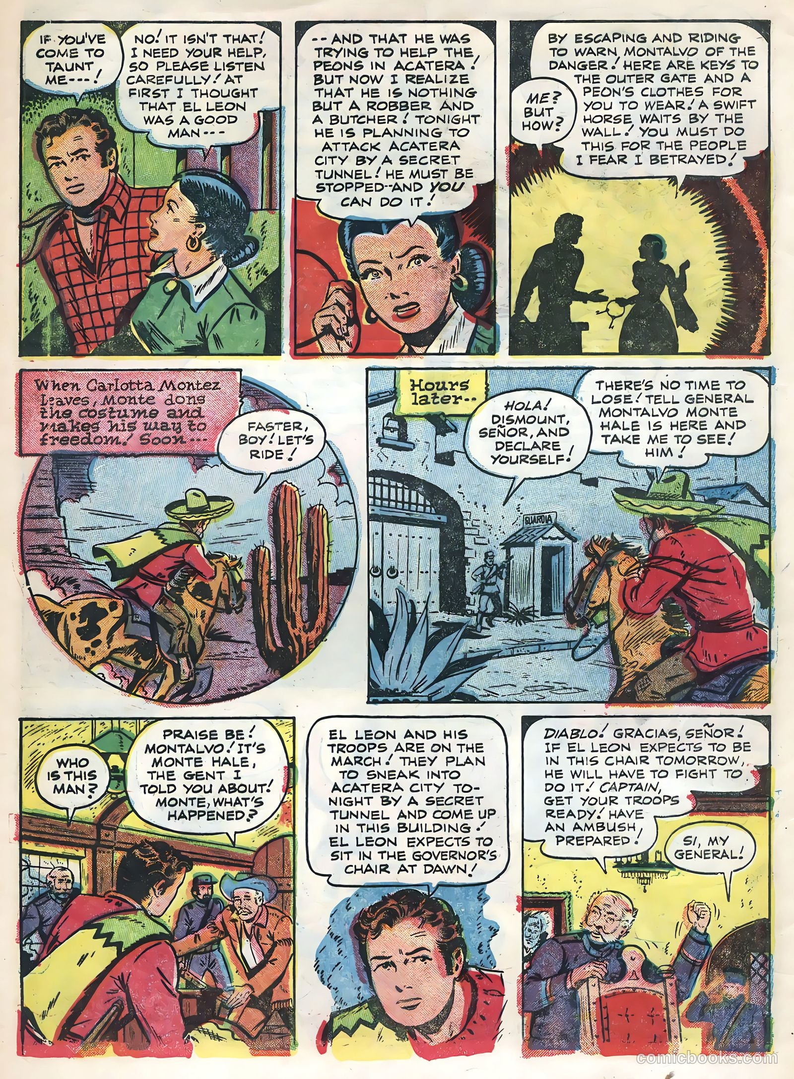 Monte Hale Western #84 — page 8 of 36