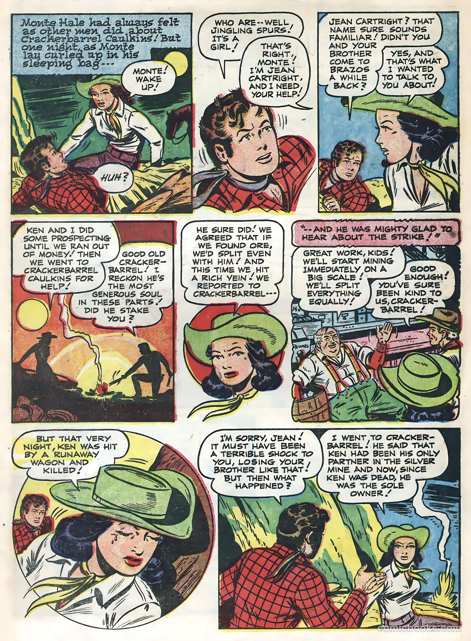 Monte Hale Western #84 — page 17 of 36