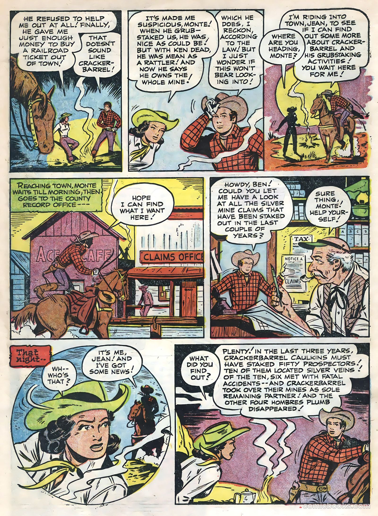 Monte Hale Western #84 — page 18 of 36
