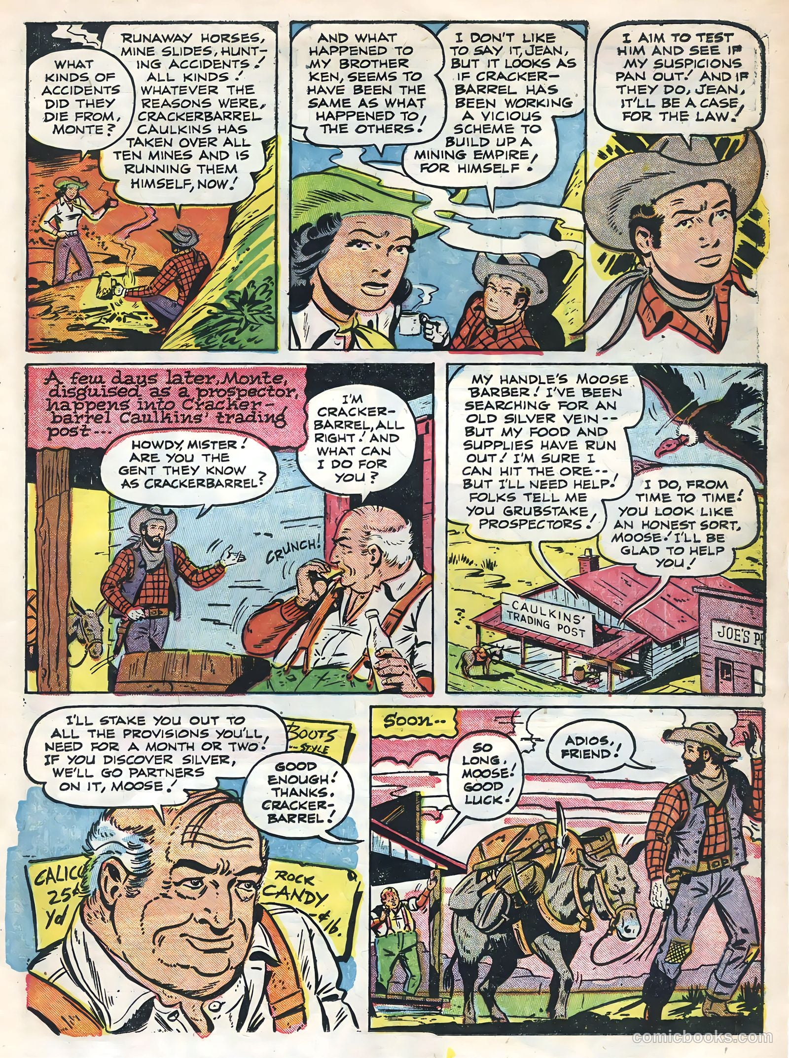 Monte Hale Western #84 — page 19 of 36