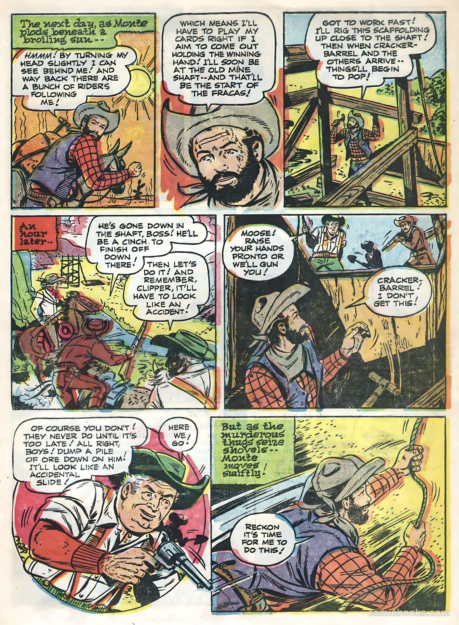 Monte Hale Western #84 — page 21 of 36