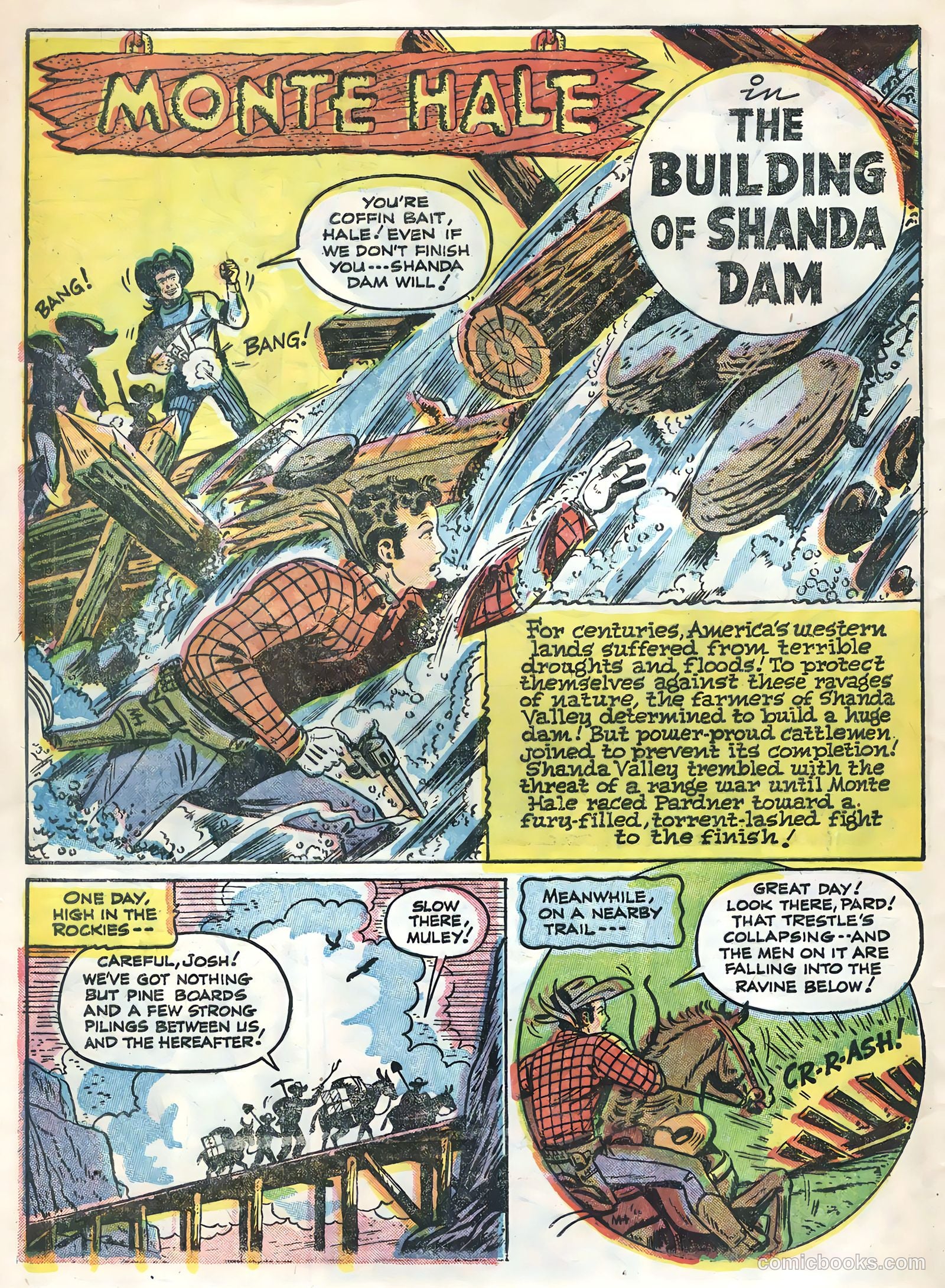Monte Hale Western #84 — page 28 of 36