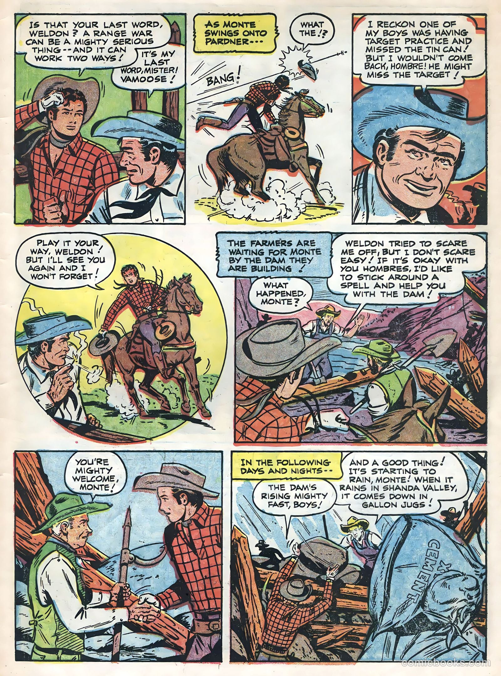 Monte Hale Western #84 — page 31 of 36