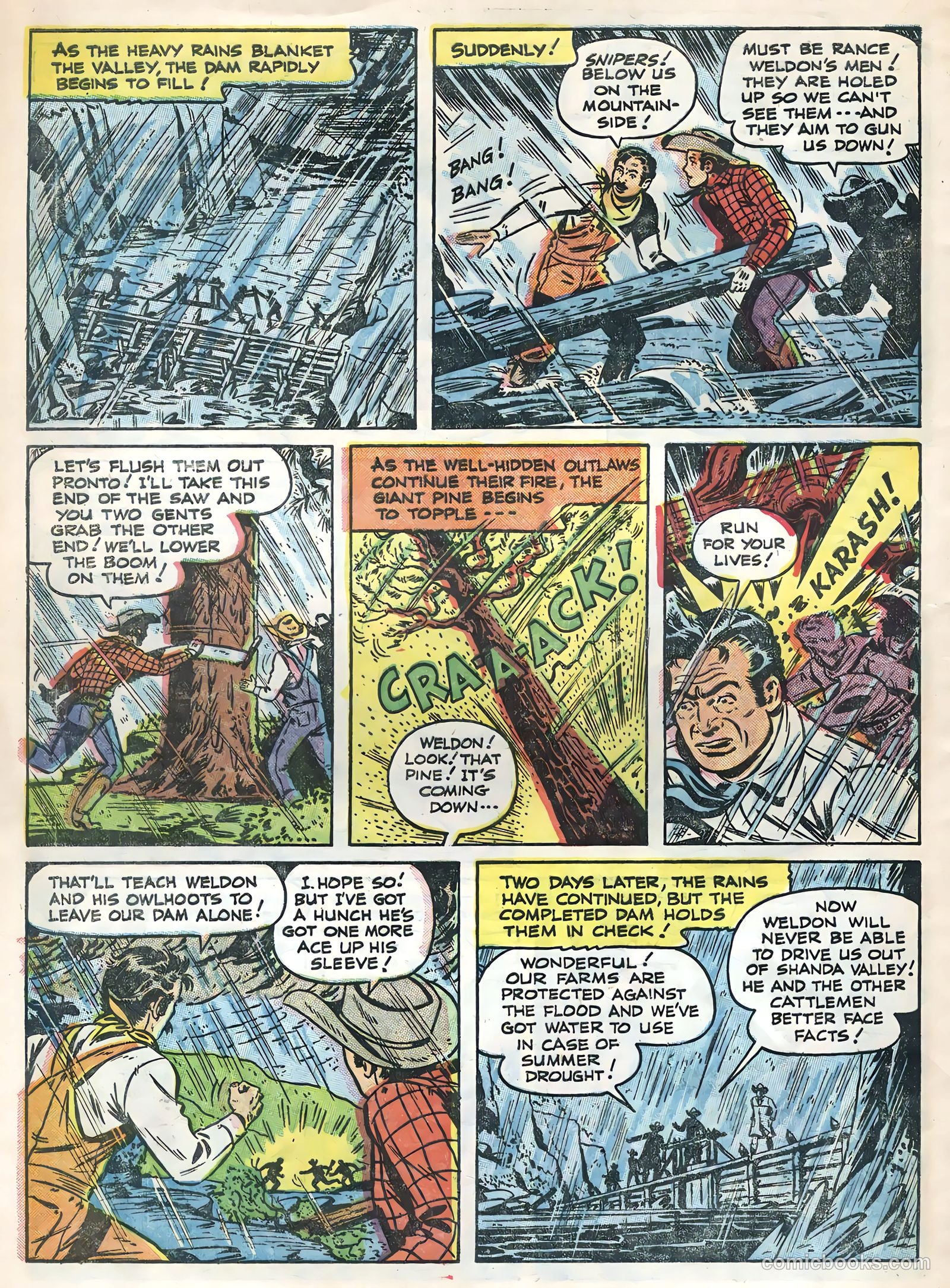 Monte Hale Western #84 — page 32 of 36