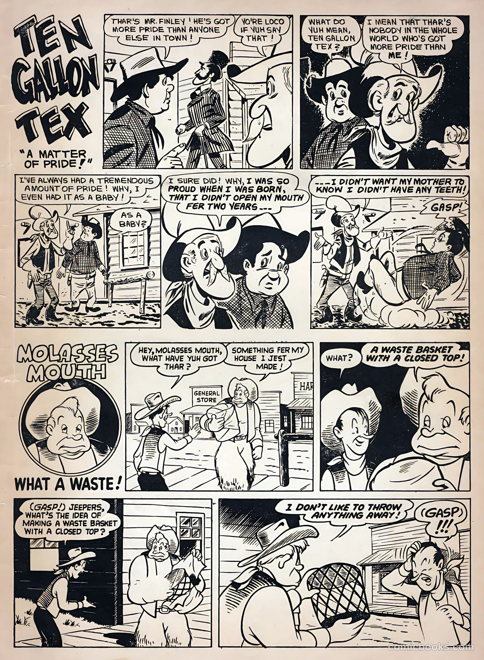 Monte Hale Western #84 — page 35 of 36