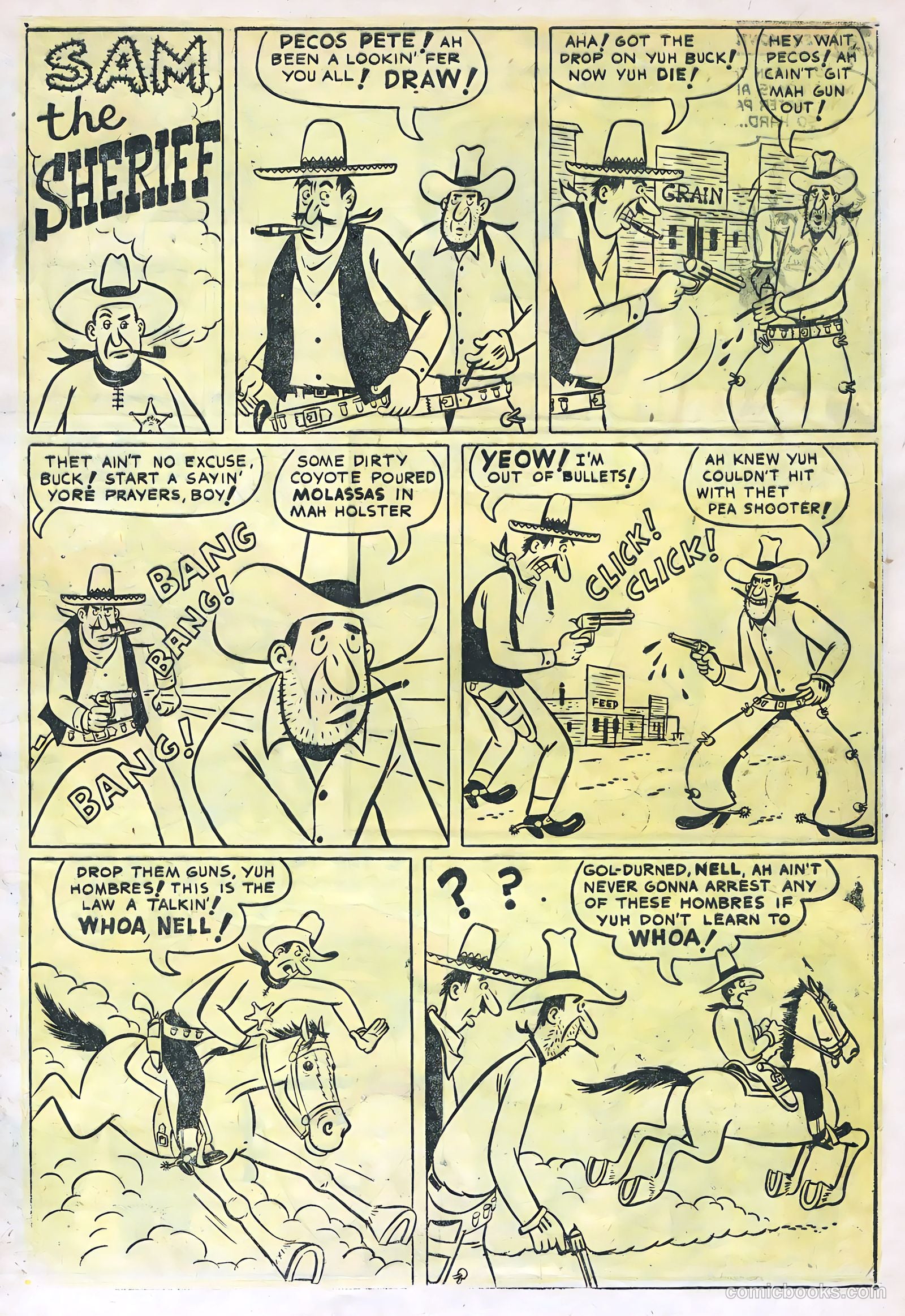 Monte Hale Western #85 — page 9 of 36